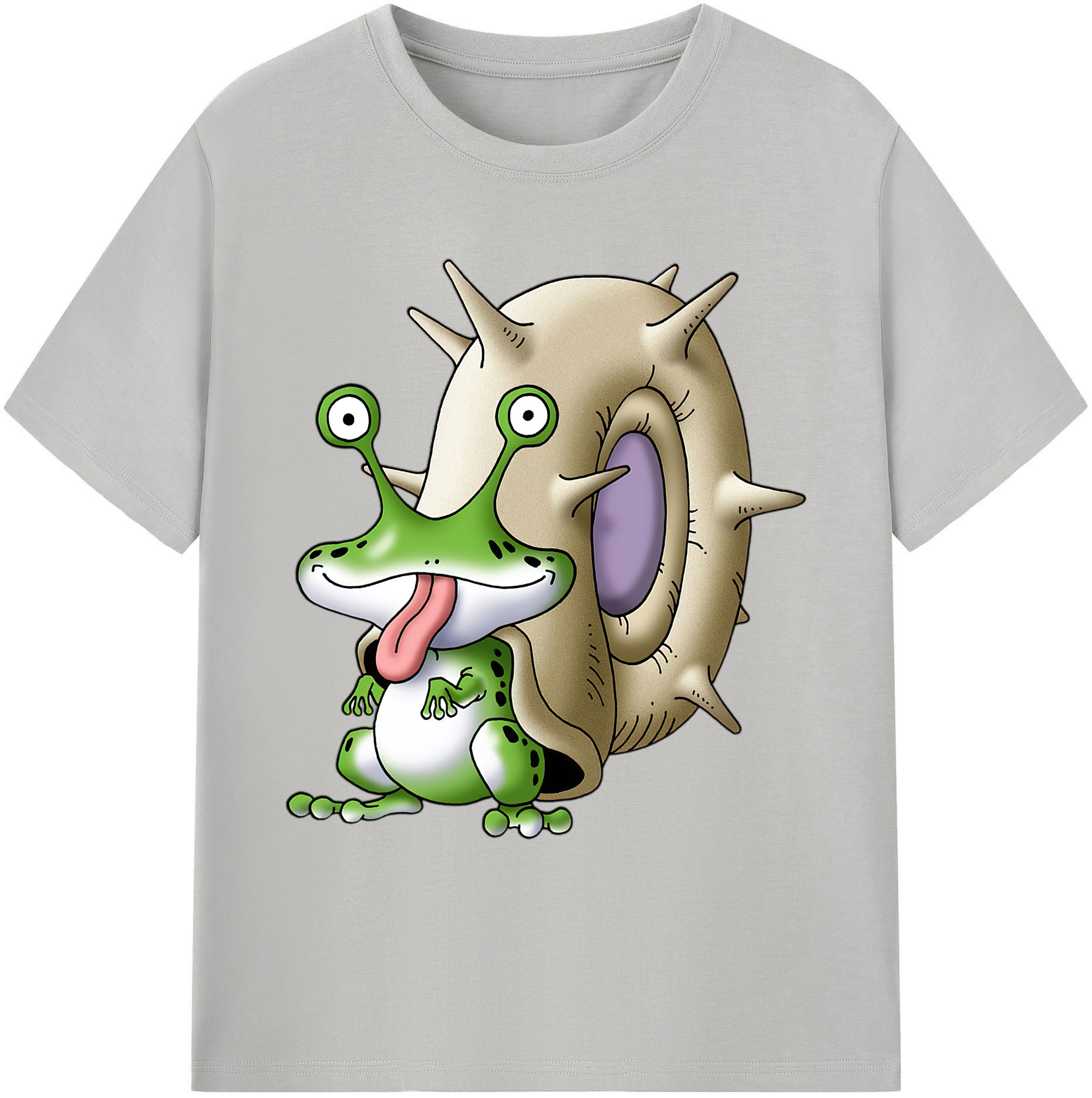 （画像用） ドラゴンクエスト Doragon Kuesuto Dragon Quest 綿100％ メンズ半袖Tシャツ｜肌触りやわらか＆通気性