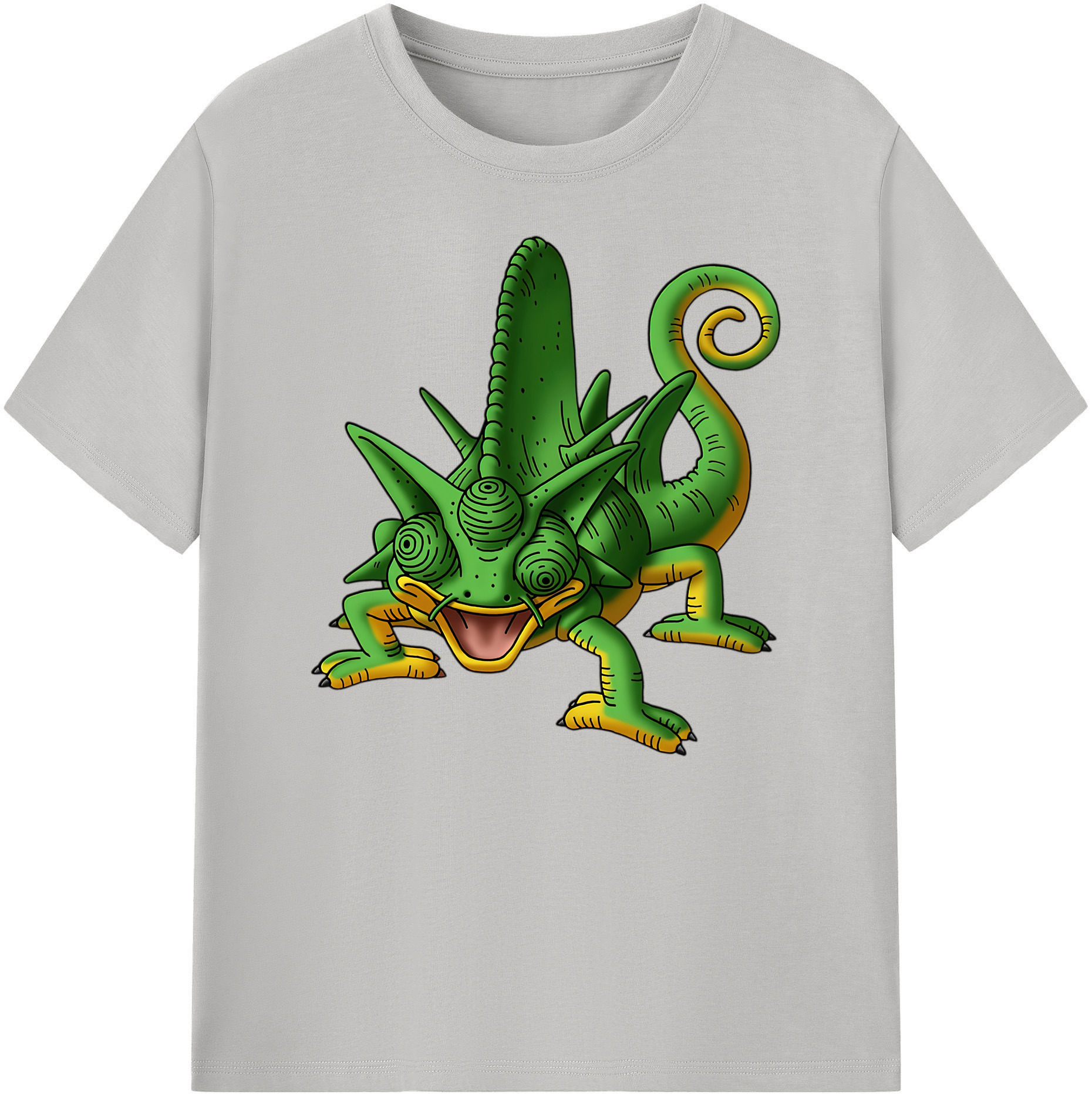 （画像用） ドラゴンクエスト Doragon Kuesuto Dragon Quest 綿100％ メンズ半袖Tシャツ｜肌触りやわらか＆通気性