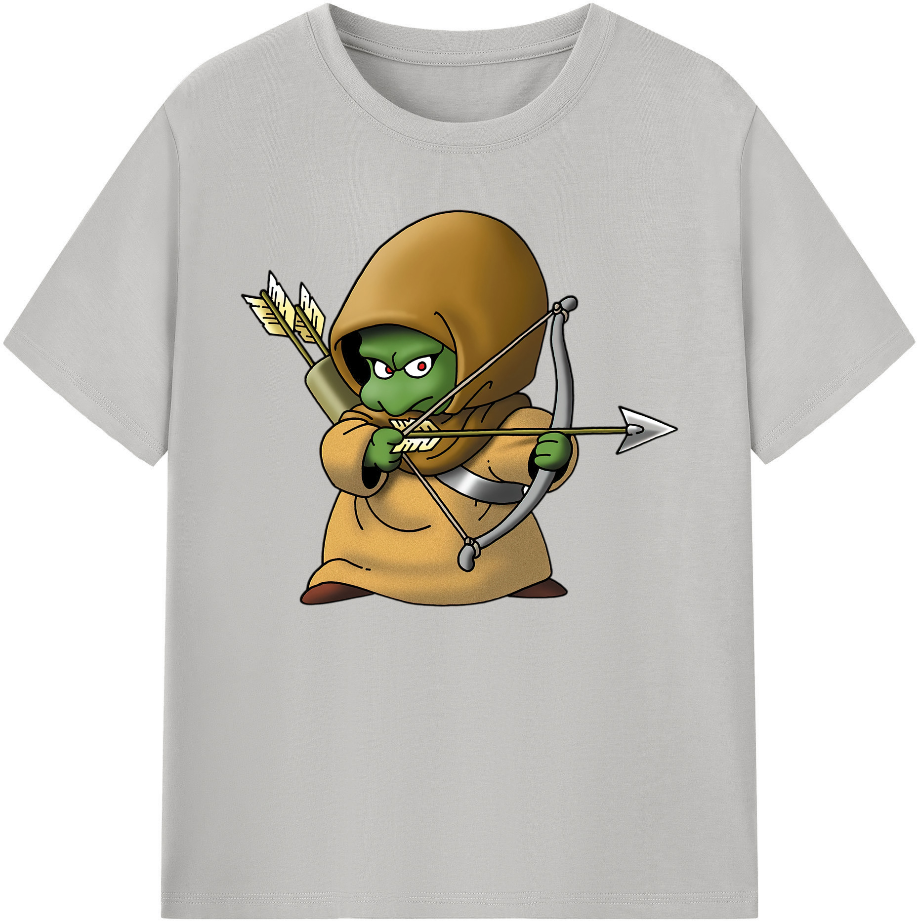 （画像用） ドラゴンクエスト Doragon Kuesuto Dragon Quest 綿100％ メンズ半袖Tシャツ｜肌触りやわらか＆通気性