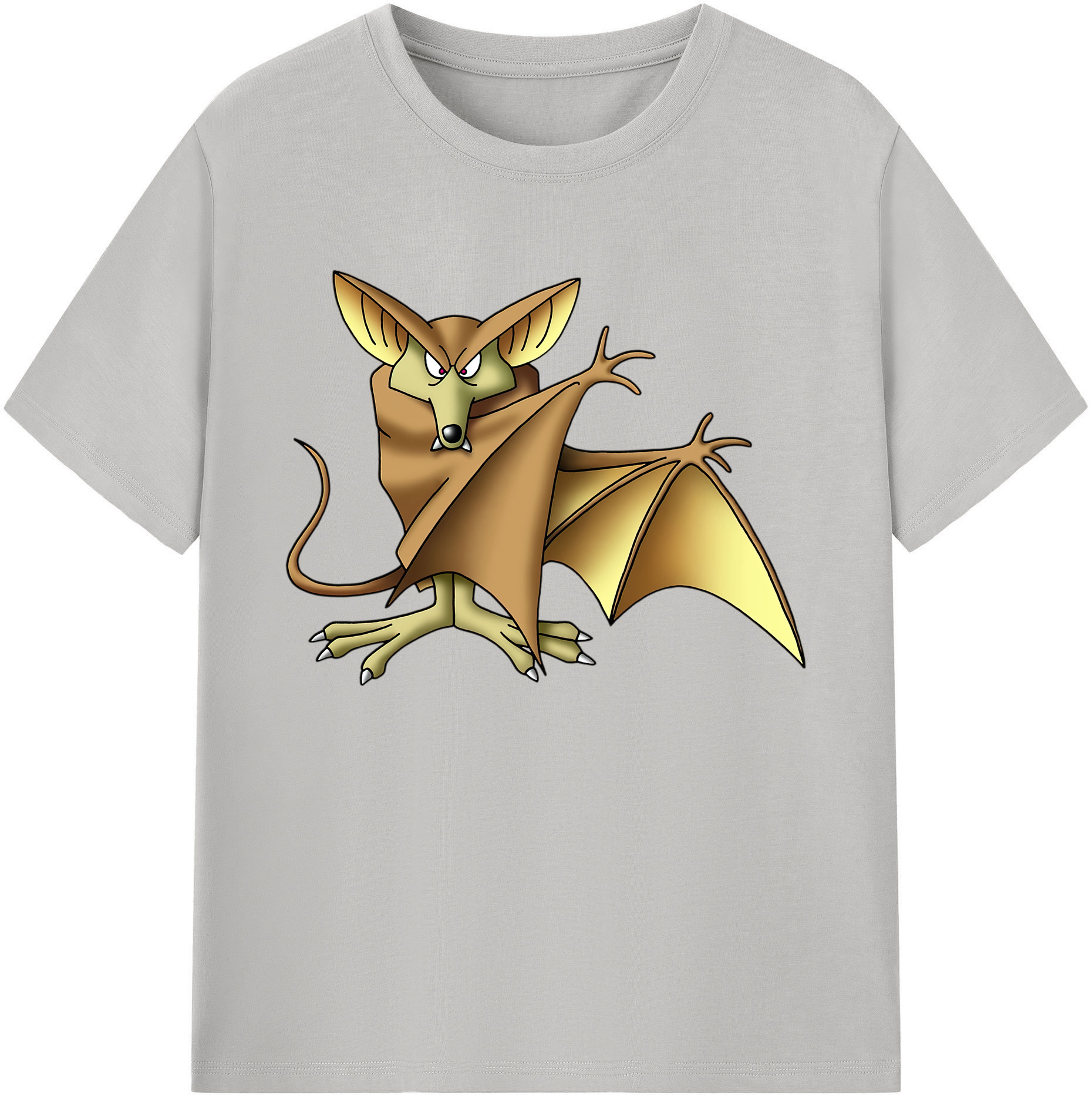 （画像用） ドラゴンクエスト Doragon Kuesuto Dragon Quest 綿100％ メンズ半袖Tシャツ｜肌触りやわらか＆通気性