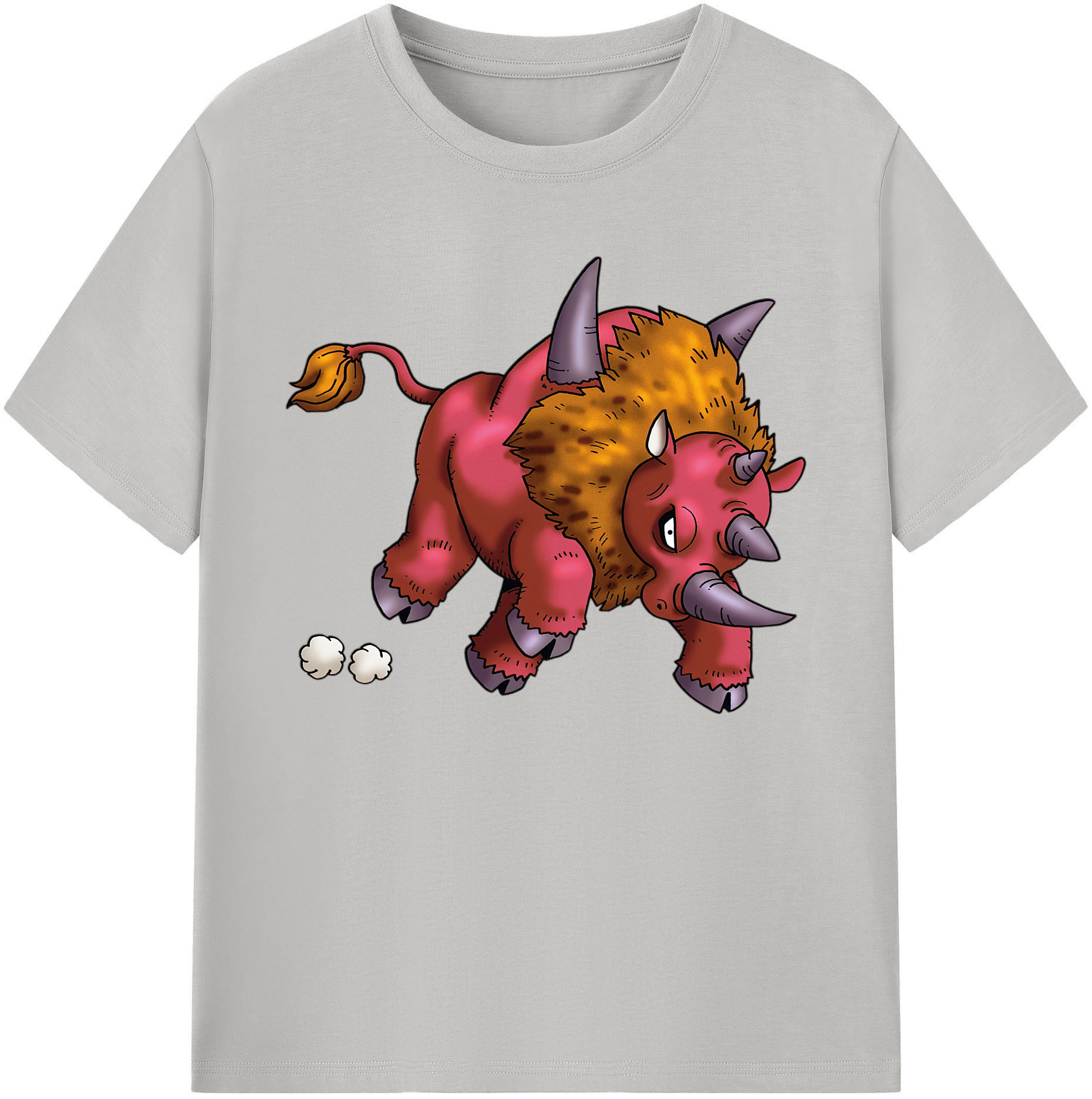 （画像用） ドラゴンクエスト Doragon Kuesuto Dragon Quest 綿100％ メンズ半袖Tシャツ｜肌触りやわらか＆通気性