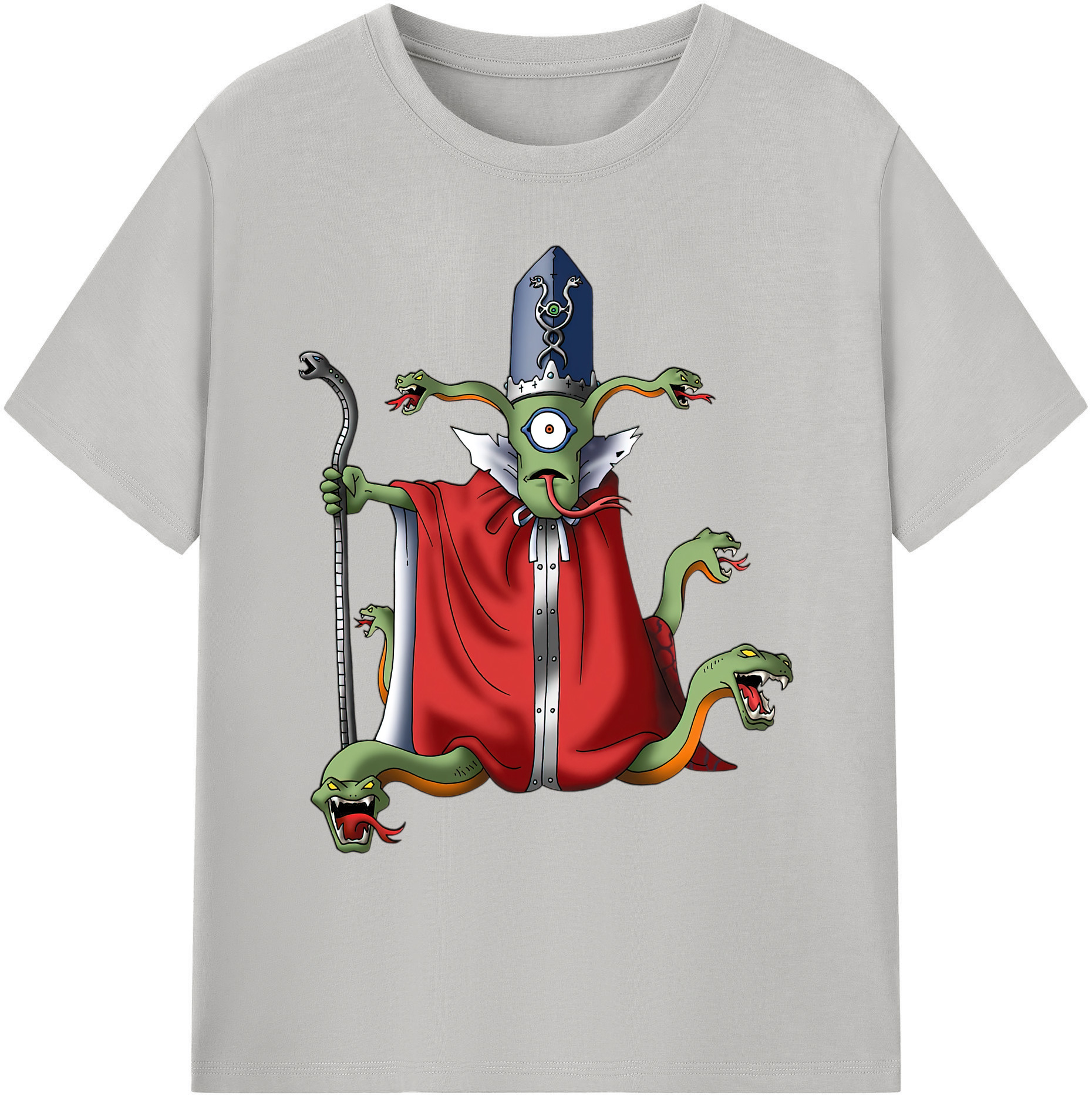 （画像用） ドラゴンクエスト Doragon Kuesuto Dragon Quest 綿100％ メンズ半袖Tシャツ｜肌触りやわらか＆通気性