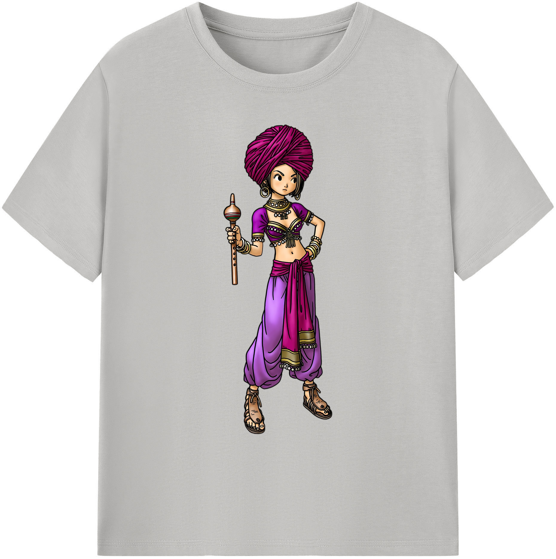 （画像用） ドラゴンクエスト Doragon Kuesuto Dragon Quest 綿100％ メンズ半袖Tシャツ｜肌触りやわらか＆通気性