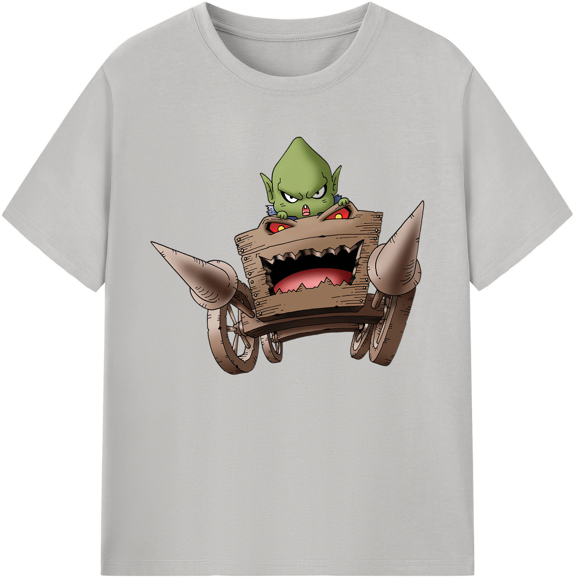 （画像用） ドラゴンクエスト Doragon Kuesuto Dragon Quest 綿100％ メンズ半袖Tシャツ｜肌触りやわらか＆通気性