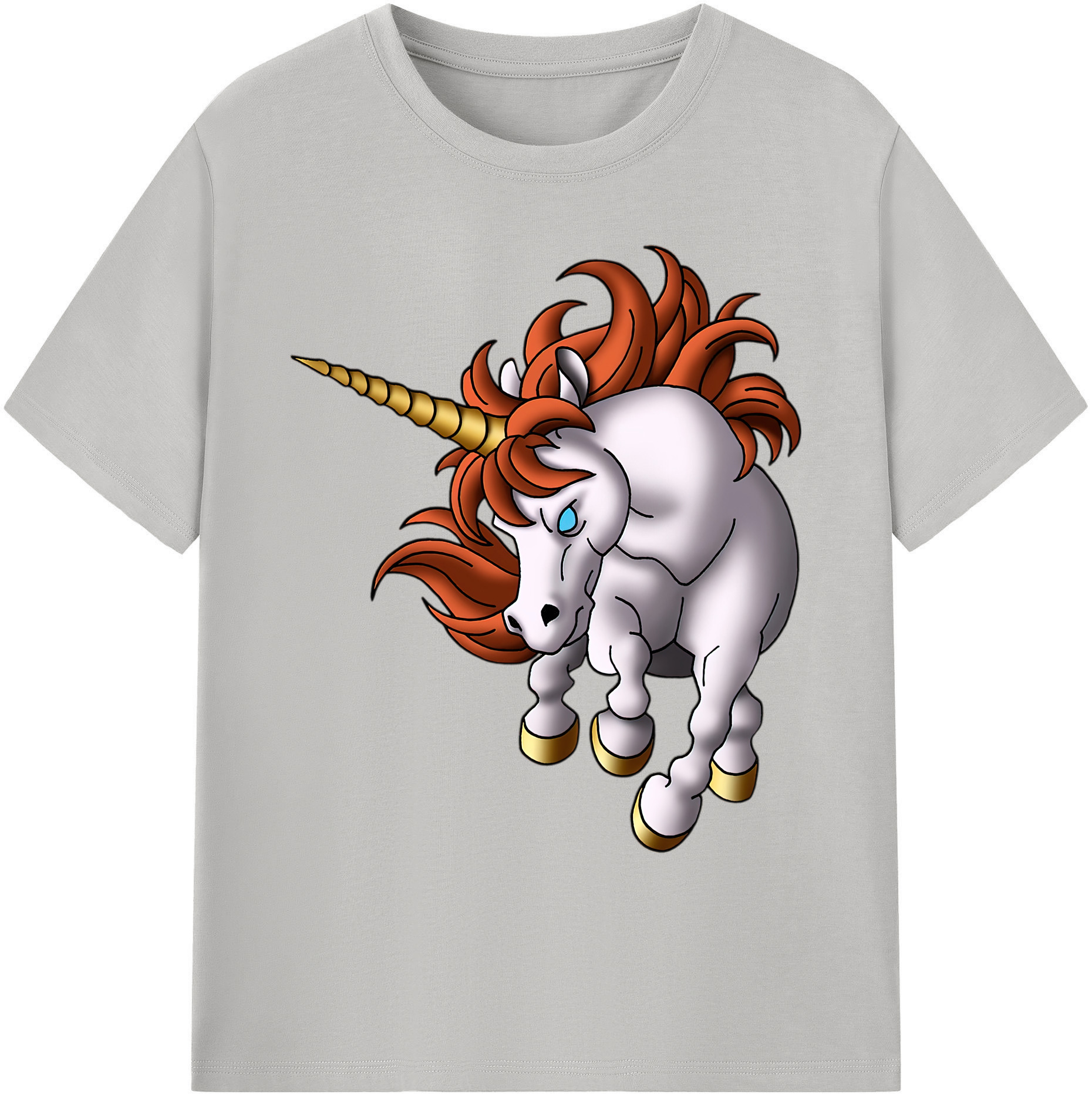 （画像用） ドラゴンクエスト Doragon Kuesuto Dragon Quest 綿100％ メンズ半袖Tシャツ｜肌触りやわらか＆通気性