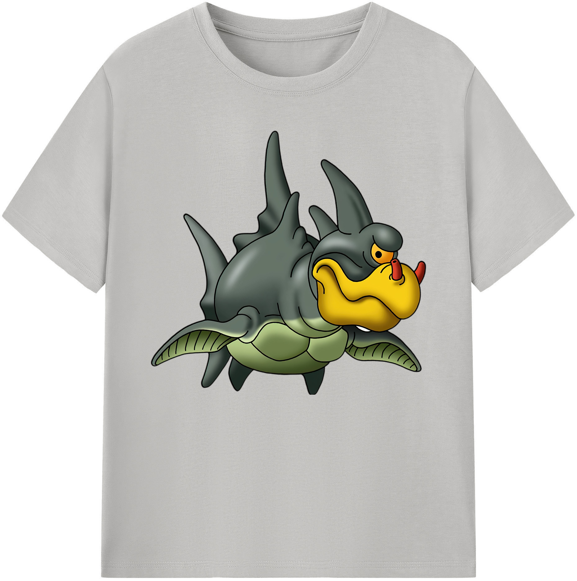 （画像用） ドラゴンクエスト Doragon Kuesuto Dragon Quest 綿100％ メンズ半袖Tシャツ｜肌触りやわらか＆通気性