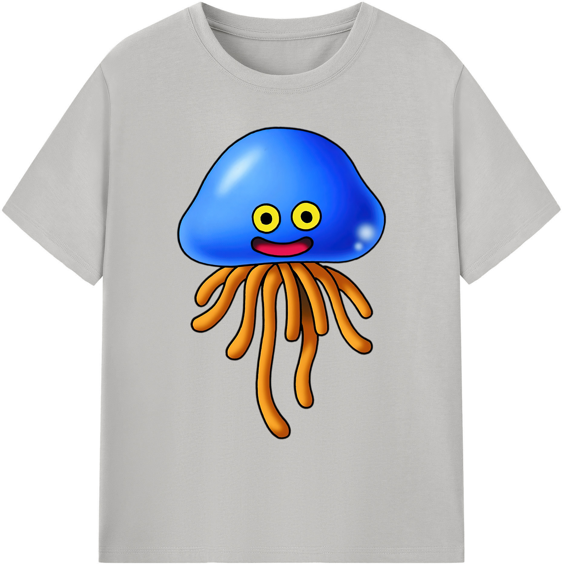 （画像用） ドラゴンクエスト Doragon Kuesuto Dragon Quest 綿100％ メンズ半袖Tシャツ｜肌触りやわらか＆通気性