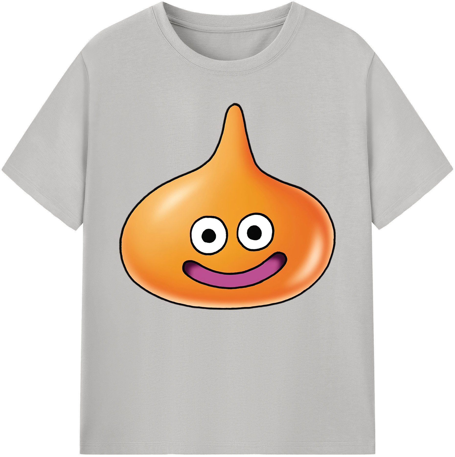 （画像用） ドラゴンクエスト Doragon Kuesuto Dragon Quest 綿100％ メンズ半袖Tシャツ｜肌触りやわらか＆通気性