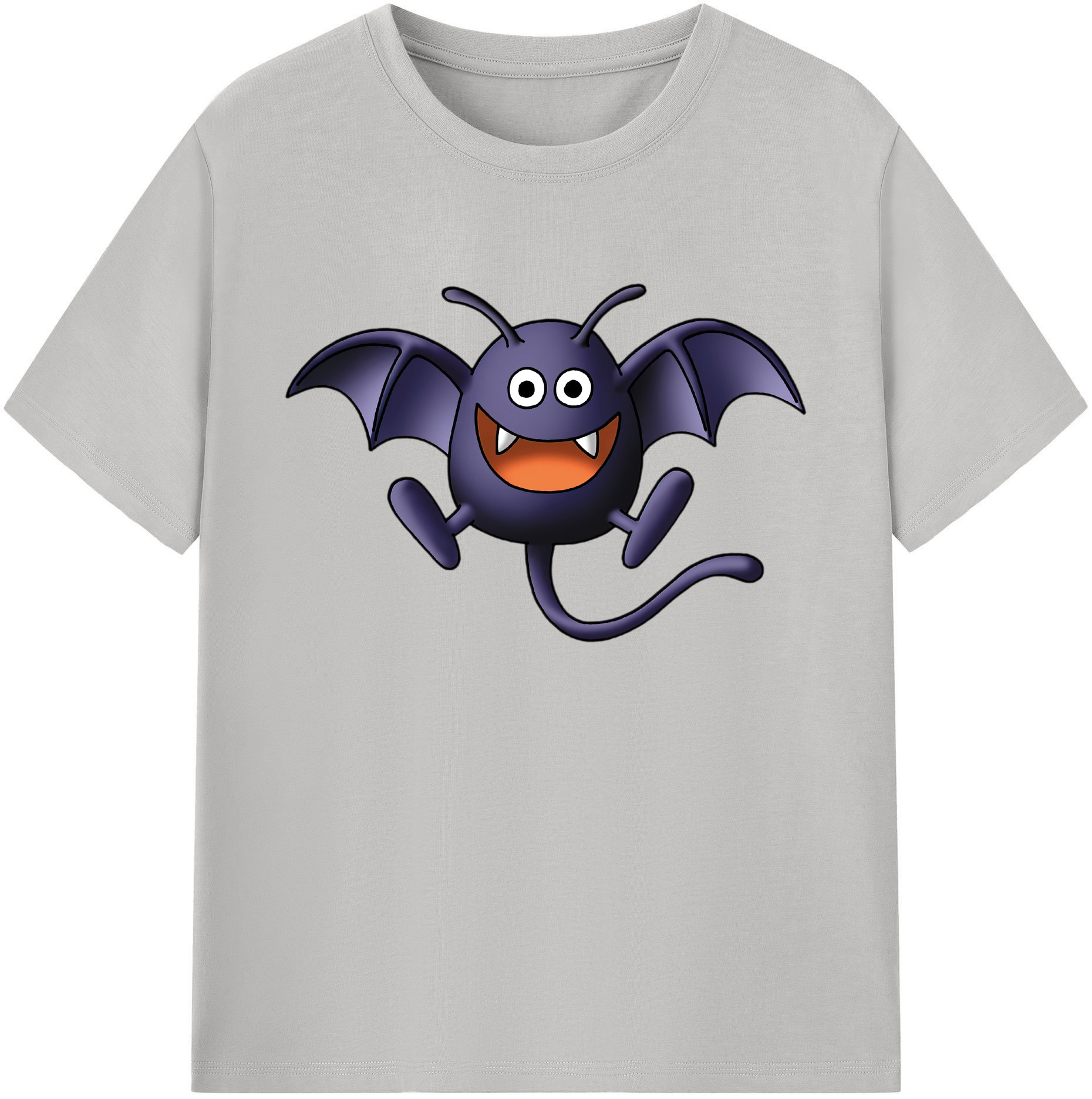 （画像用） ドラゴンクエスト Doragon Kuesuto Dragon Quest 綿100％ メンズ半袖Tシャツ｜肌触りやわらか＆通気性