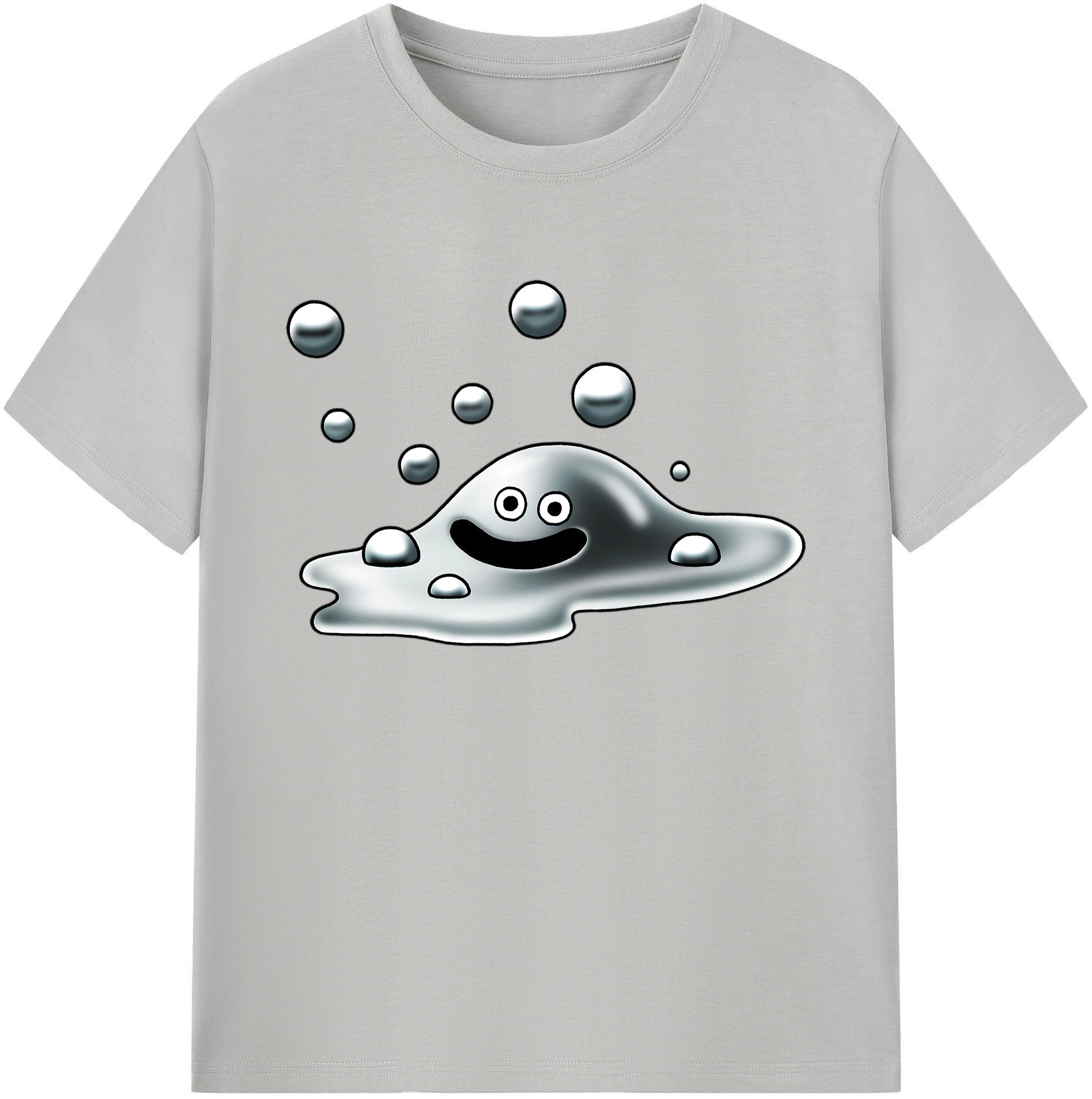 （画像用） ドラゴンクエスト Doragon Kuesuto Dragon Quest 綿100％ メンズ半袖Tシャツ｜肌触りやわらか＆通気性