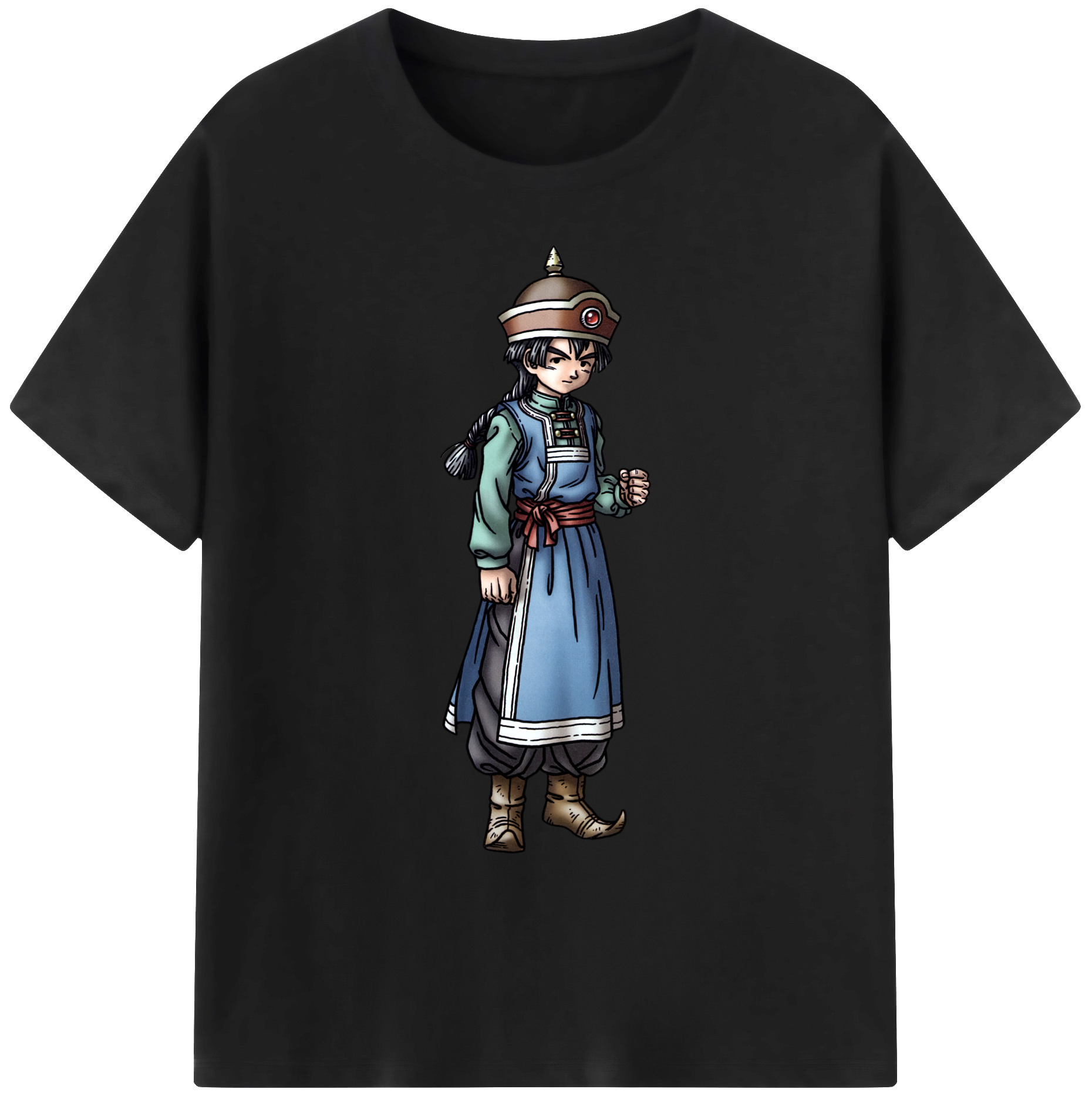 （画像用） ドラゴンクエスト Doragon Kuesuto Dragon Quest 綿100％ メンズ半袖Tシャツ｜肌触りやわらか＆通気性