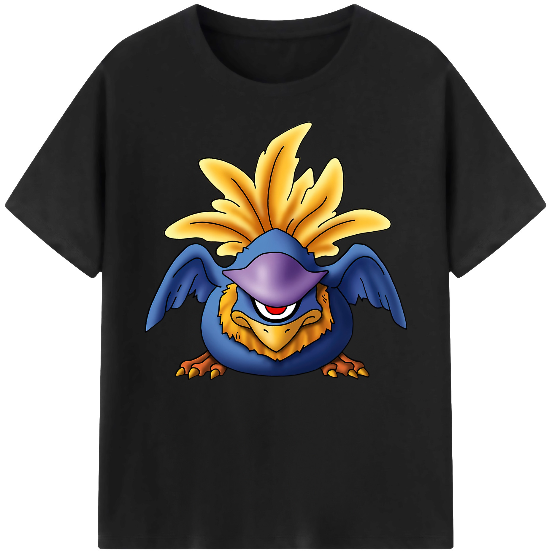 （画像用） ドラゴンクエスト Doragon Kuesuto Dragon Quest 綿100％ メンズ半袖Tシャツ｜肌触りやわらか＆通気性