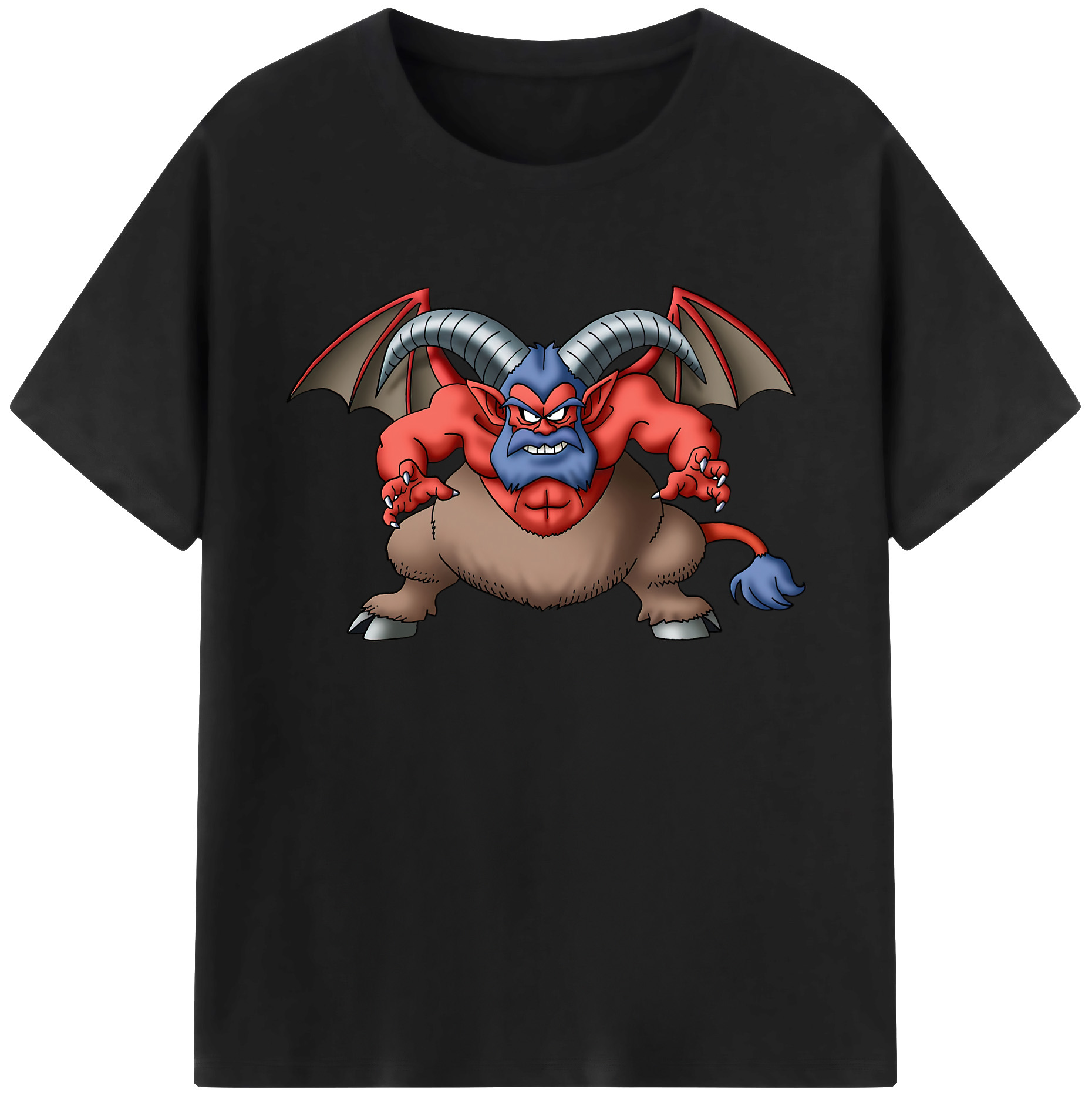 （画像用） ドラゴンクエスト Doragon Kuesuto Dragon Quest 綿100％ メンズ半袖Tシャツ｜肌触りやわらか＆通気性