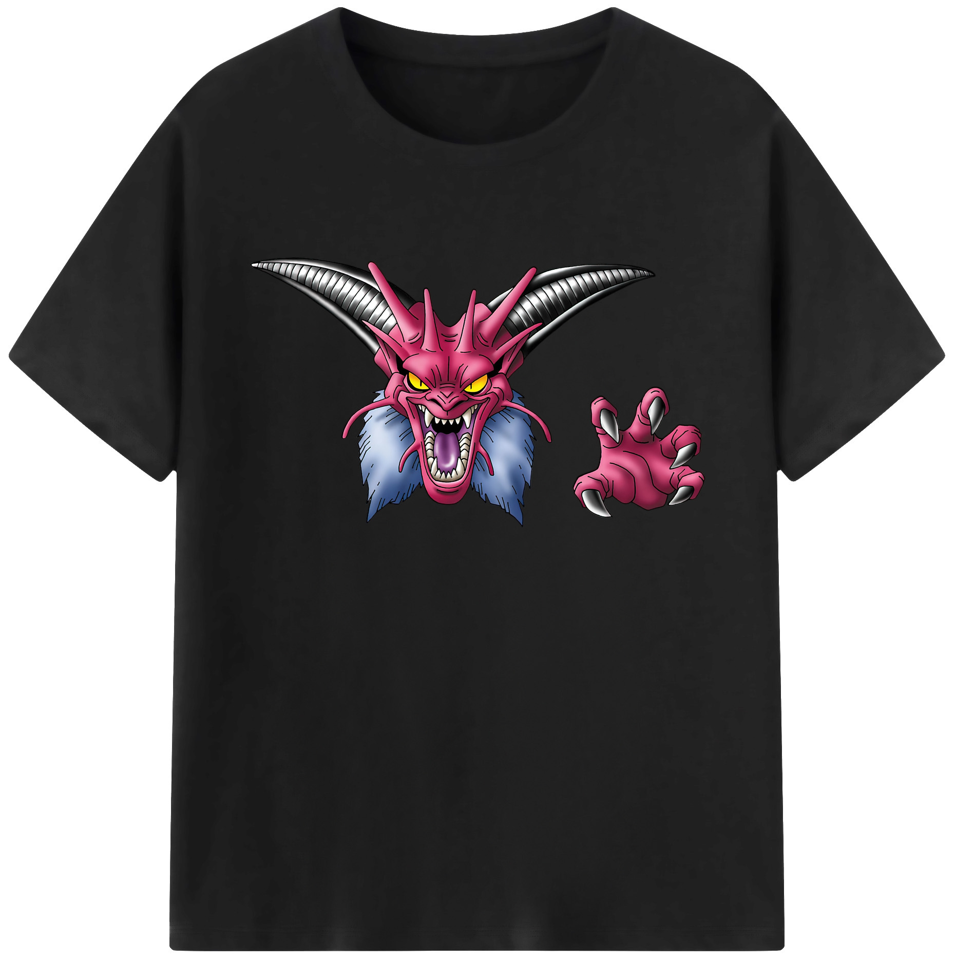 （画像用） ドラゴンクエスト Doragon Kuesuto Dragon Quest 綿100％ メンズ半袖Tシャツ｜肌触りやわらか＆通気性
