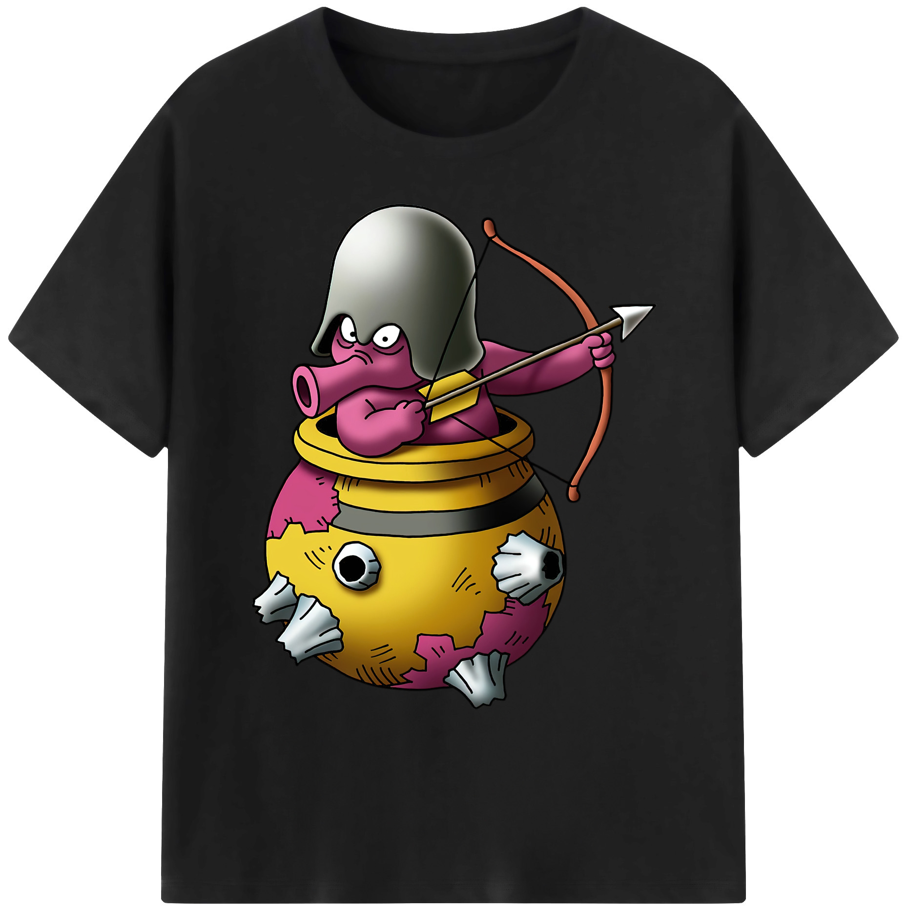 （画像用） ドラゴンクエスト Doragon Kuesuto Dragon Quest 綿100％ メンズ半袖Tシャツ｜肌触りやわらか＆通気性