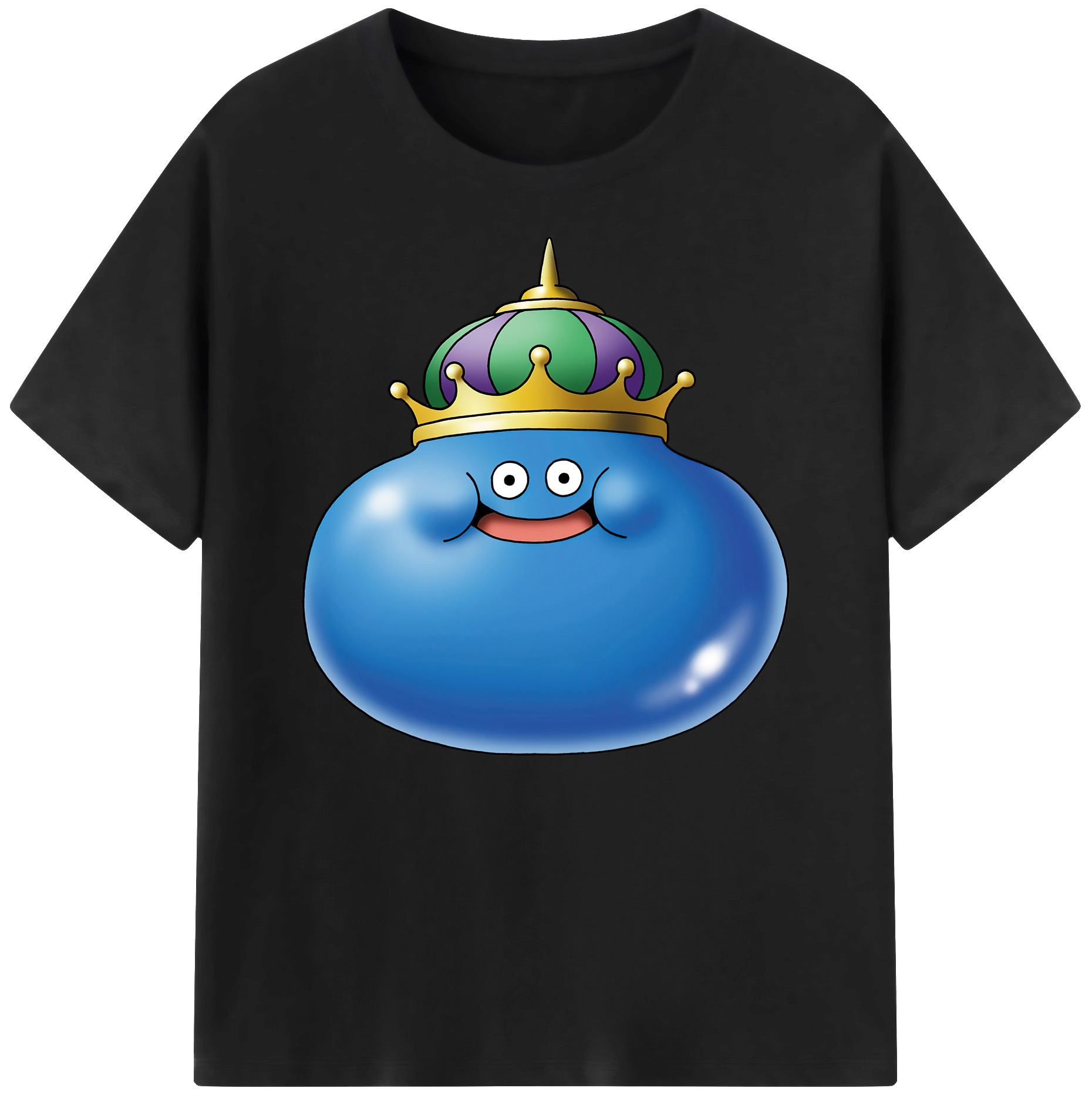 （画像用） ドラゴンクエスト Doragon Kuesuto Dragon Quest 綿100％ メンズ半袖Tシャツ｜肌触りやわらか＆通気性
