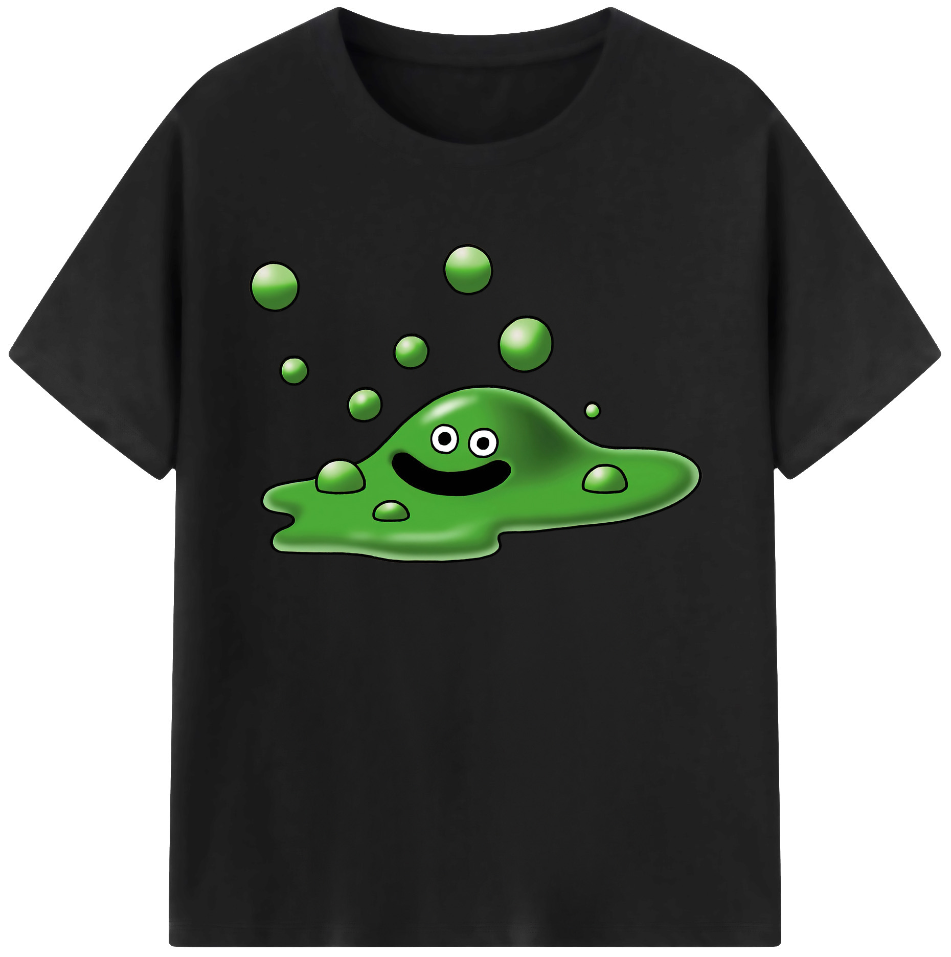（画像用） ドラゴンクエスト Doragon Kuesuto Dragon Quest 綿100％ メンズ半袖Tシャツ｜肌触りやわらか＆通気性