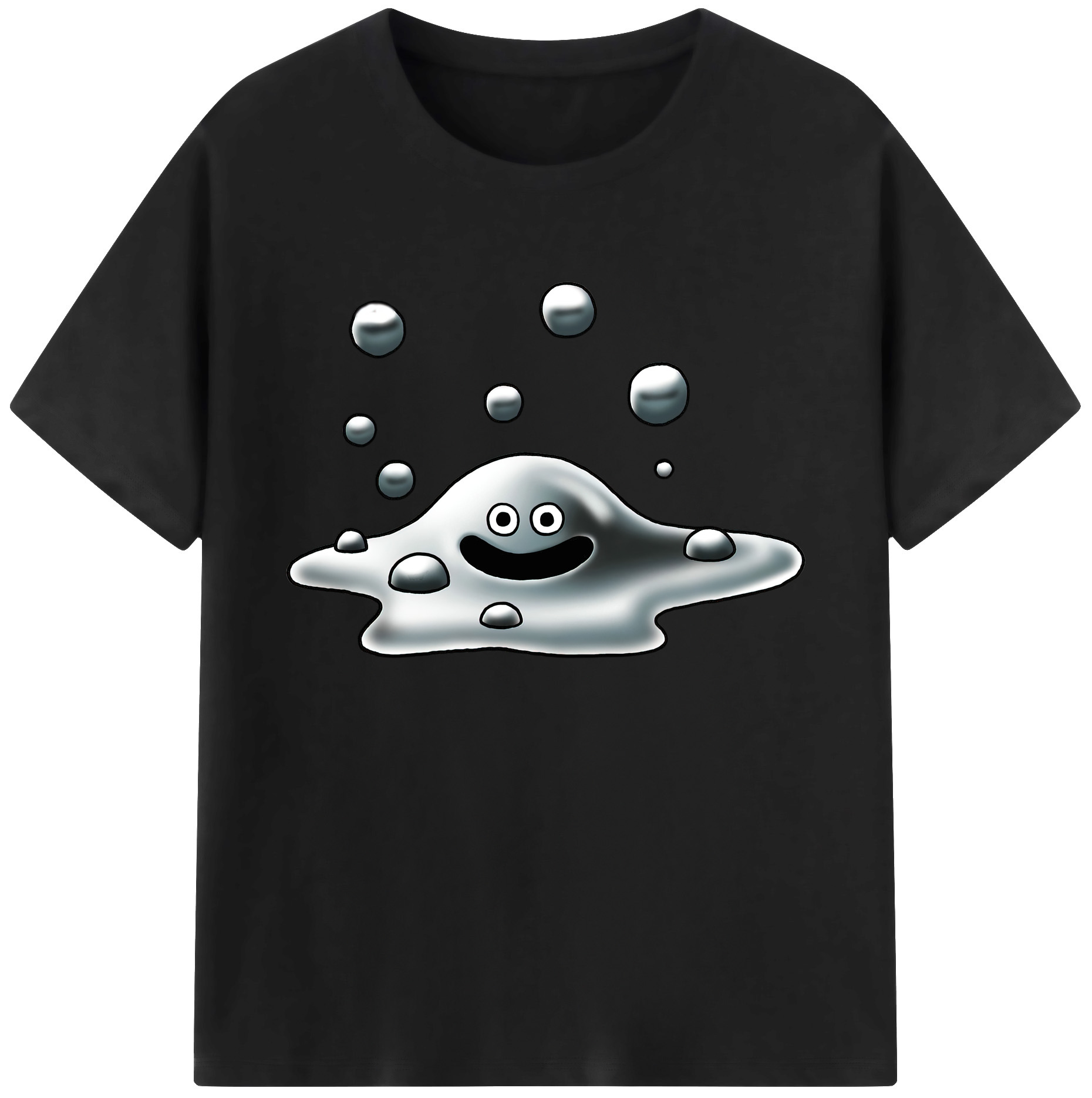 （画像用） ドラゴンクエスト Doragon Kuesuto Dragon Quest 綿100％ メンズ半袖Tシャツ｜肌触りやわらか＆通気性