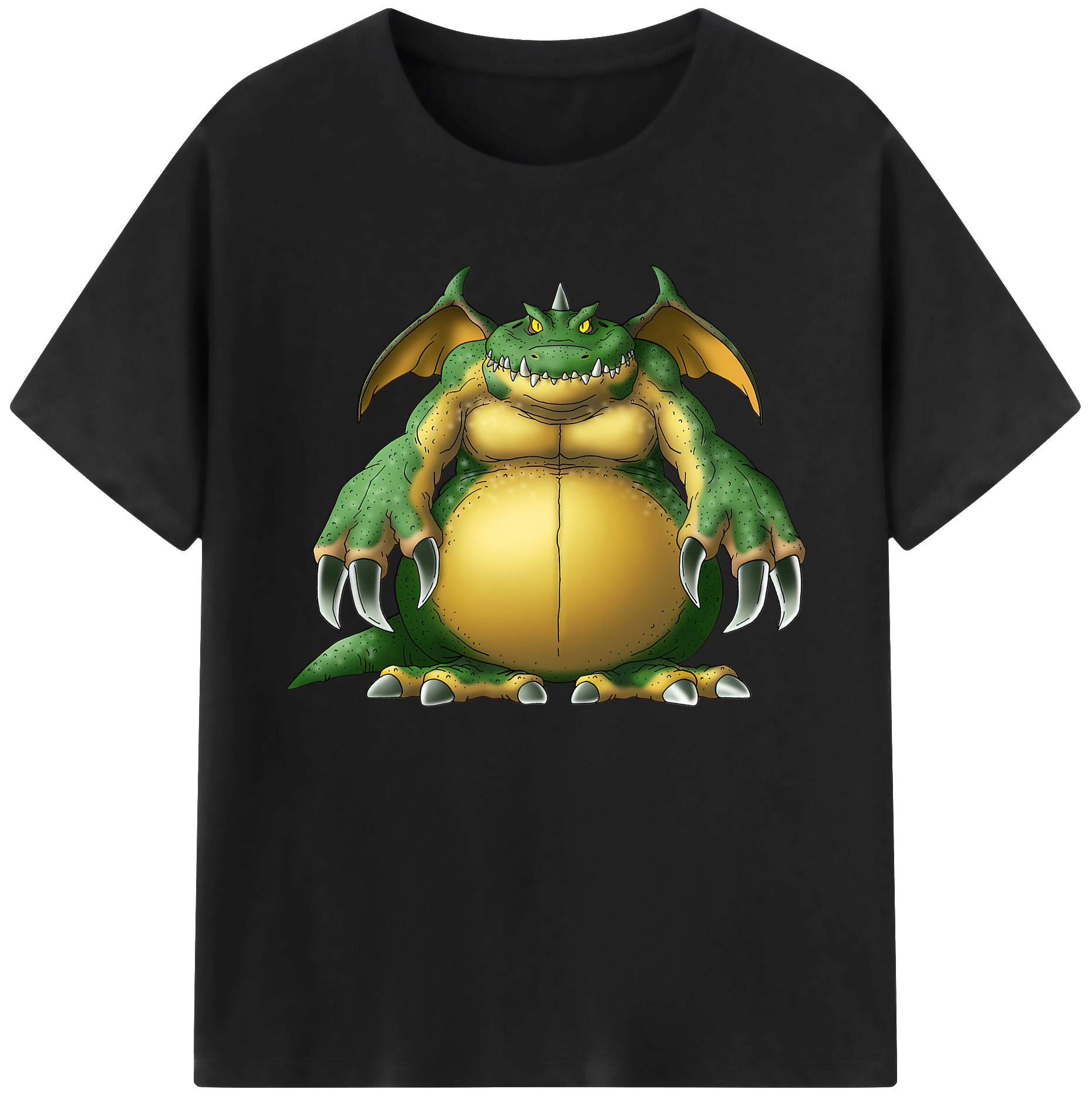（画像用） ドラゴンクエスト Doragon Kuesuto Dragon Quest 綿100％ メンズ半袖Tシャツ｜肌触りやわらか＆通気性