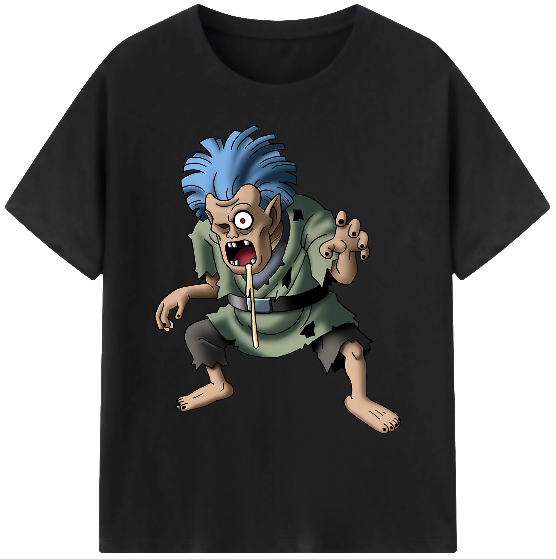 （画像用） ドラゴンクエスト Doragon Kuesuto Dragon Quest 綿100％ メンズ半袖Tシャツ｜肌触りやわらか＆通気性