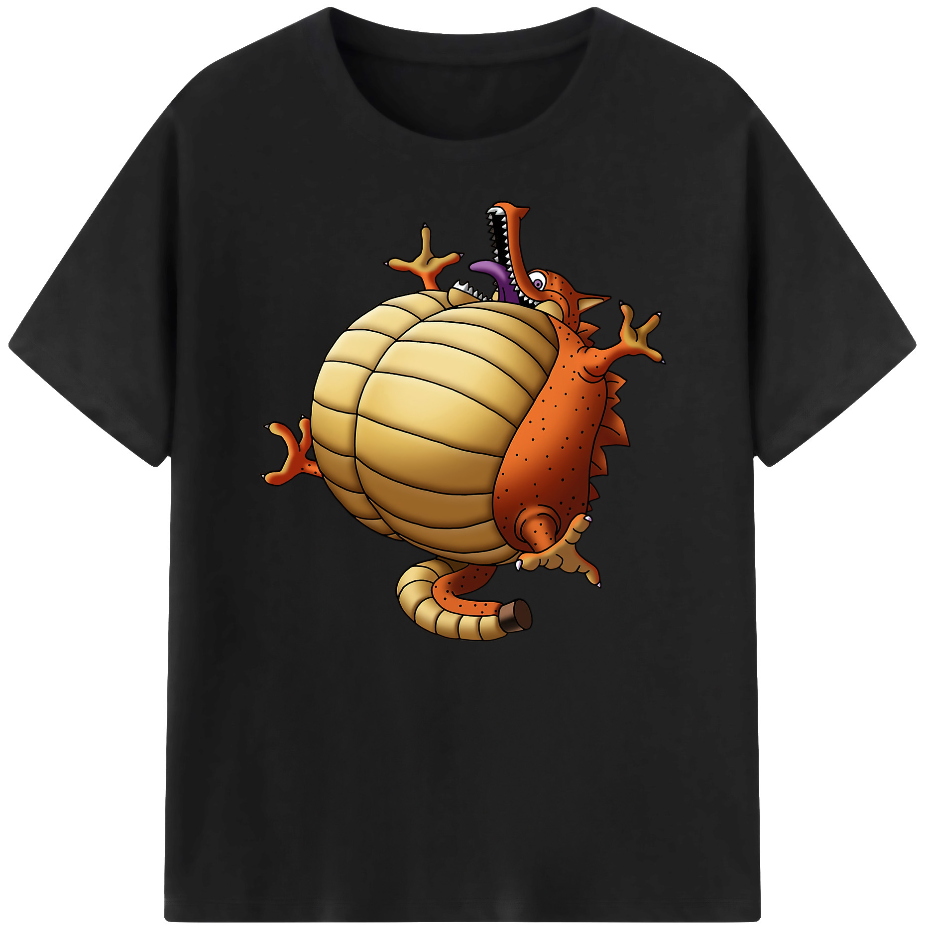 （画像用） ドラゴンクエスト Doragon Kuesuto Dragon Quest 綿100％ メンズ半袖Tシャツ｜肌触りやわらか＆通気性