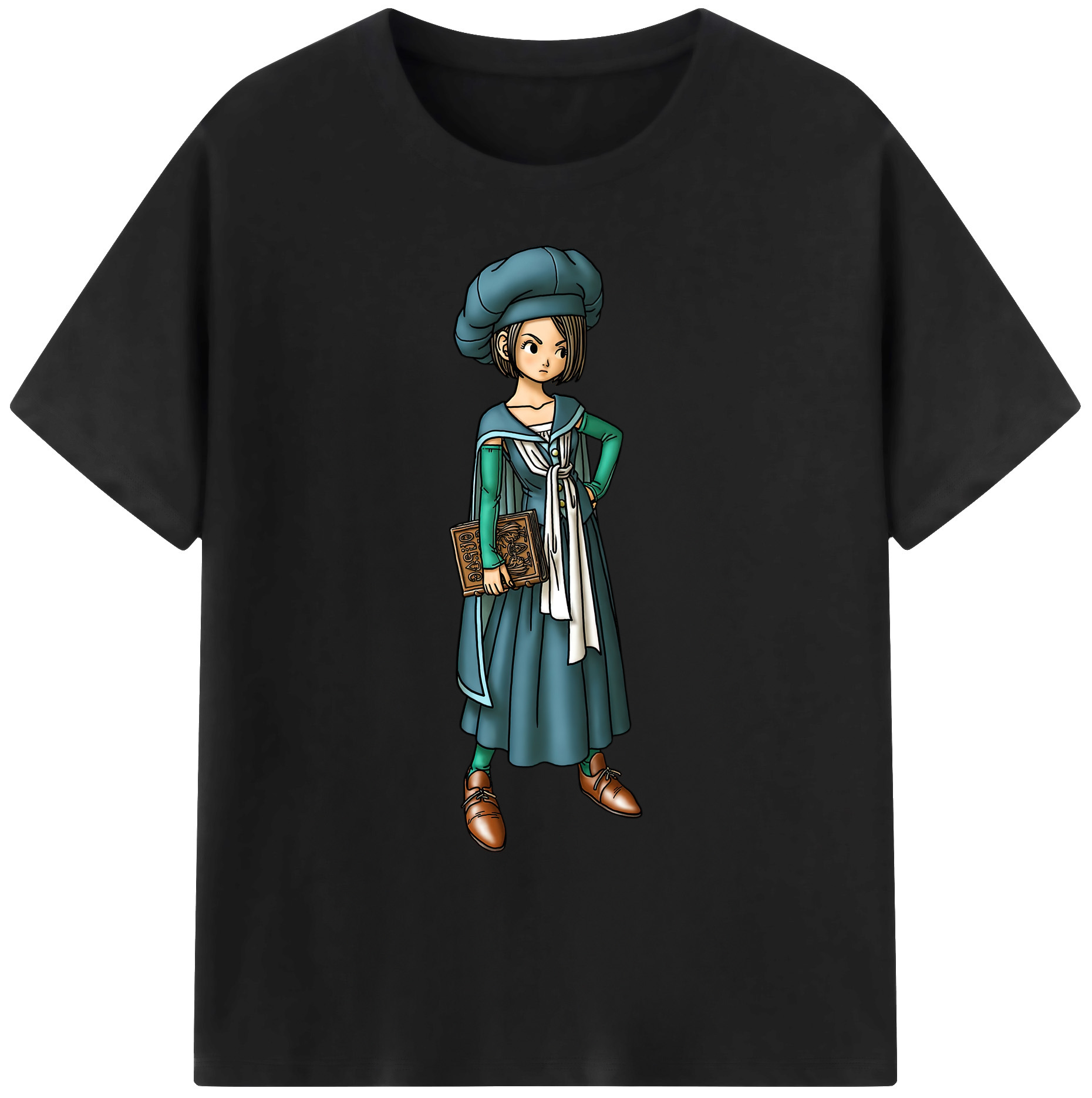 （画像用） ドラゴンクエスト Doragon Kuesuto Dragon Quest 綿100％ メンズ半袖Tシャツ｜肌触りやわらか＆通気性