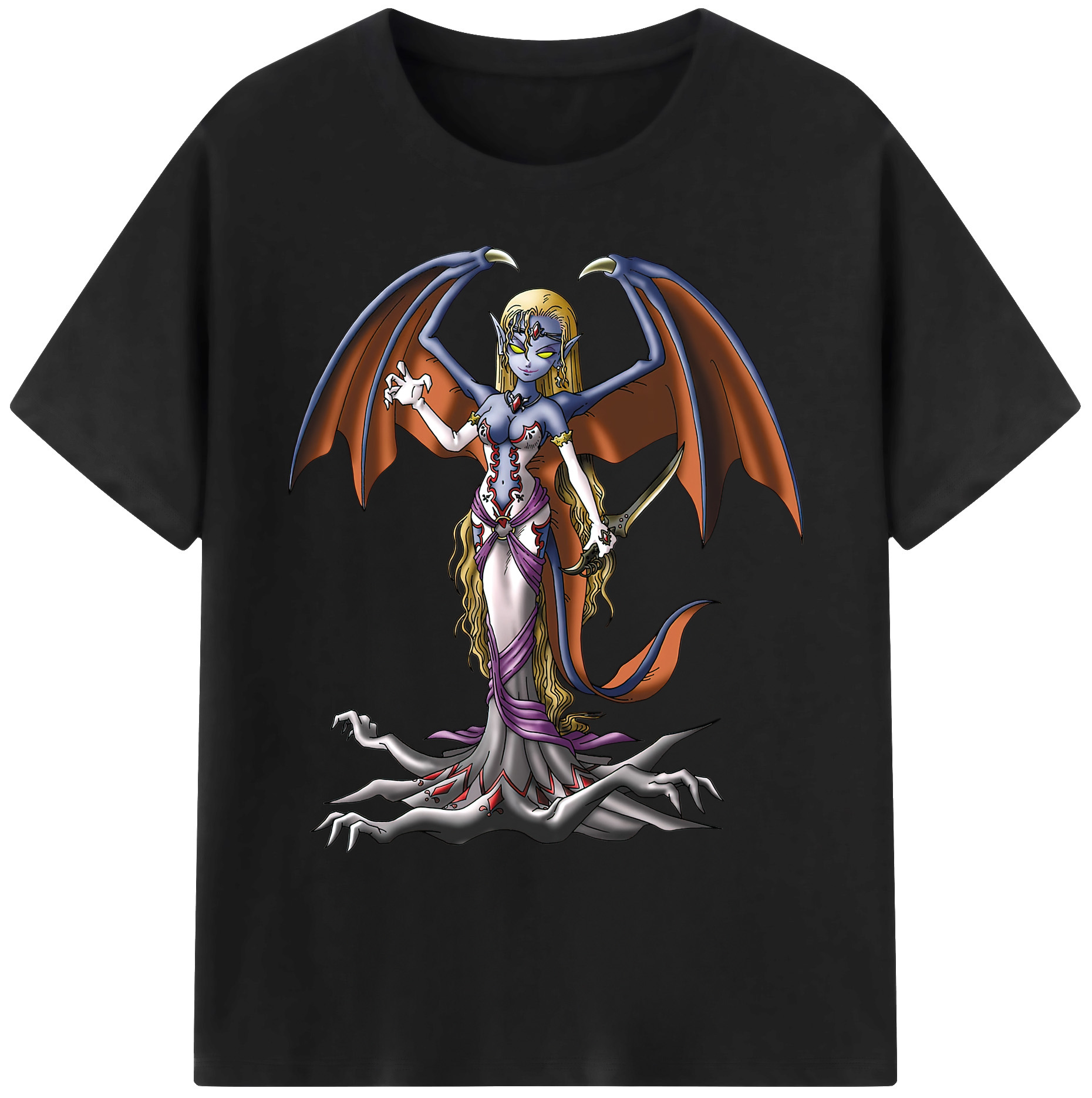 （画像用） ドラゴンクエスト Doragon Kuesuto Dragon Quest 綿100％ メンズ半袖Tシャツ｜肌触りやわらか＆通気性