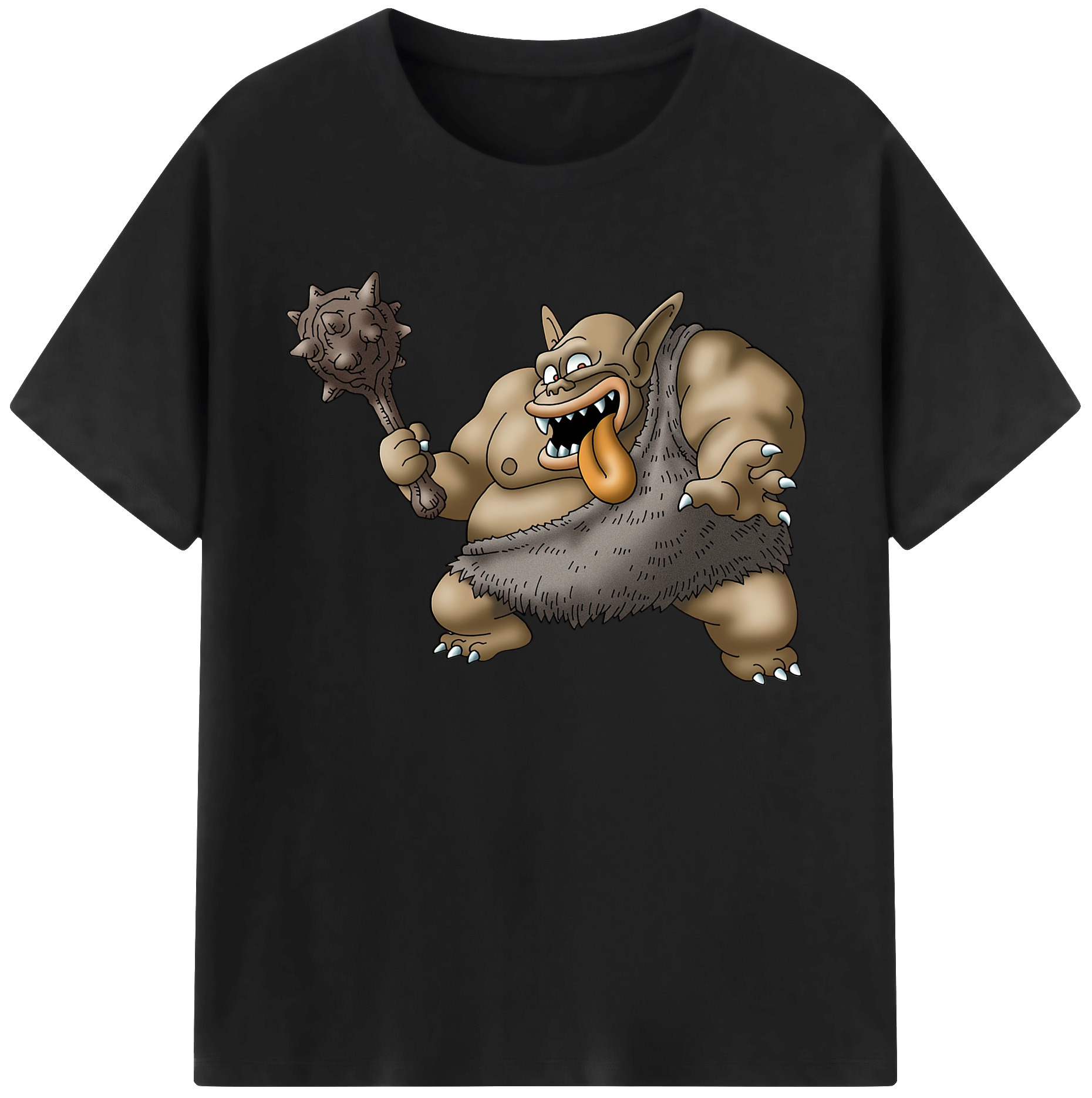 （画像用） ドラゴンクエスト Doragon Kuesuto Dragon Quest 綿100％ メンズ半袖Tシャツ｜肌触りやわらか＆通気性