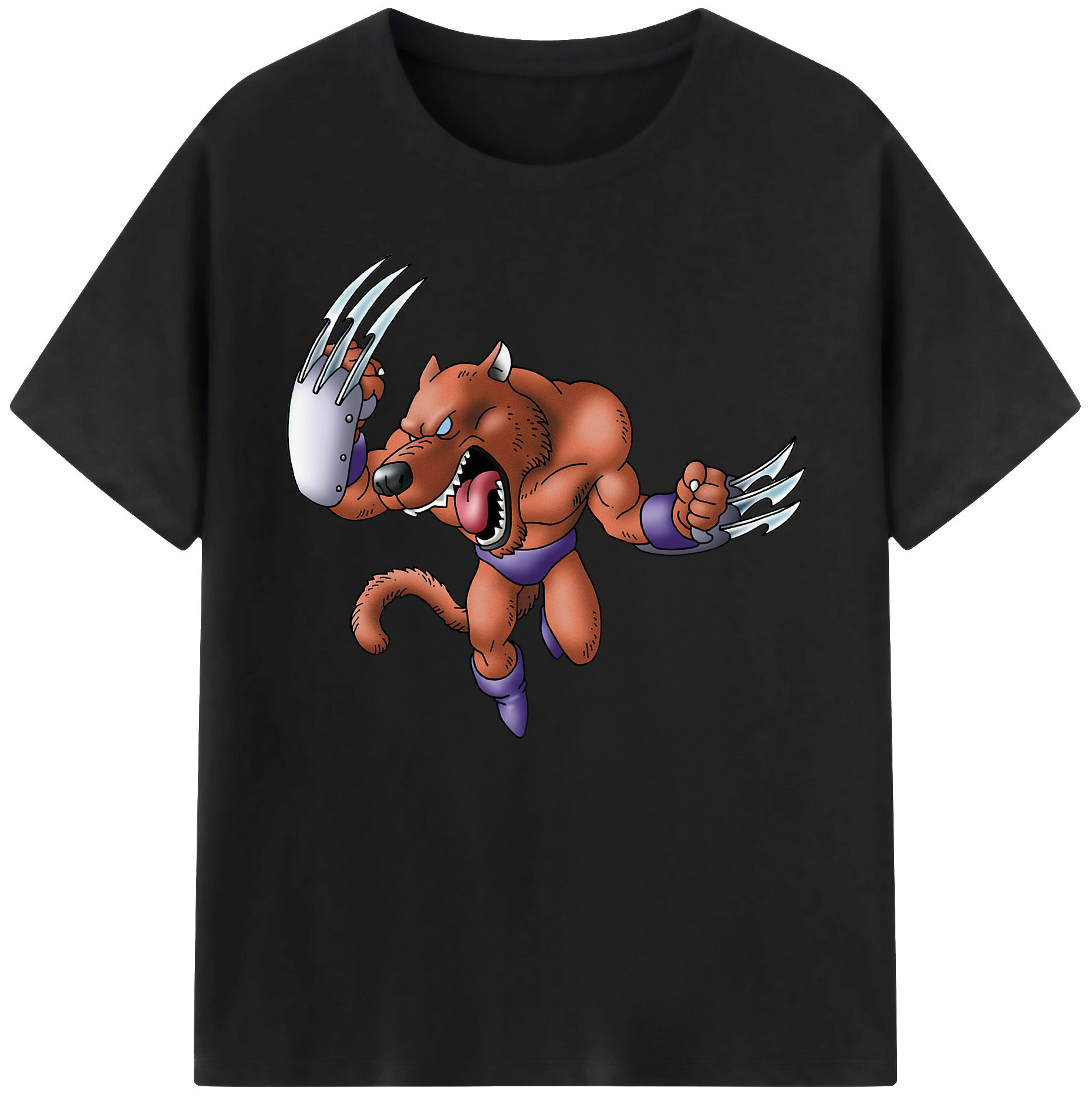 （画像用） ドラゴンクエスト Doragon Kuesuto Dragon Quest 綿100％ メンズ半袖Tシャツ｜肌触りやわらか＆通気性