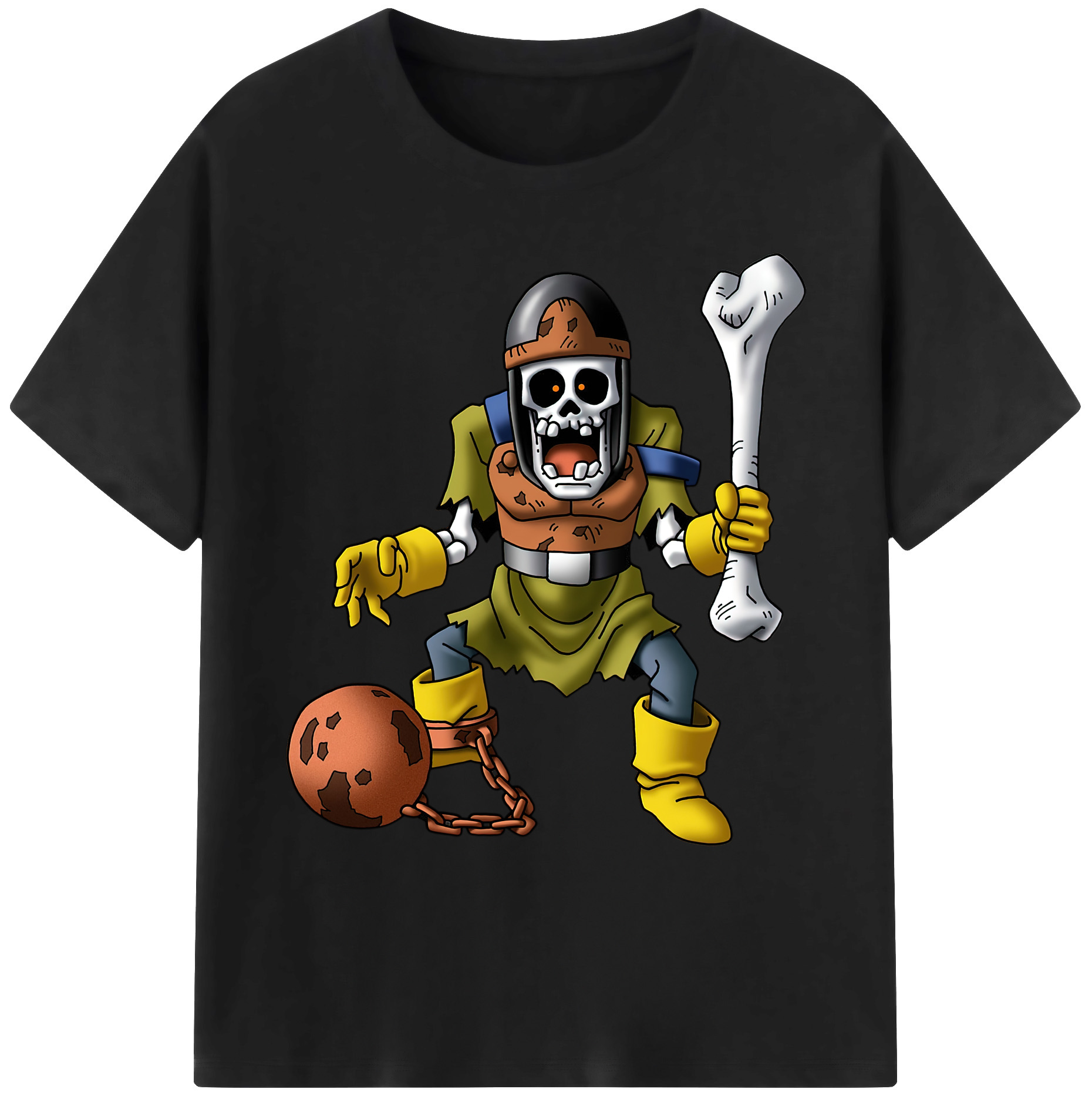 （画像用） ドラゴンクエスト Doragon Kuesuto Dragon Quest 綿100％ メンズ半袖Tシャツ｜肌触りやわらか＆通気性