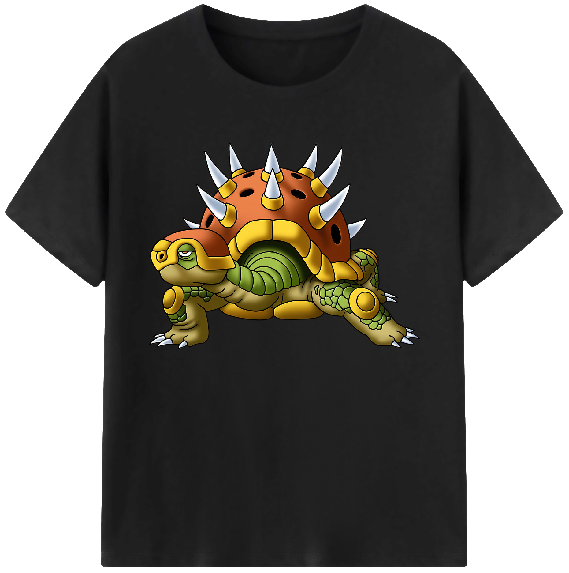 （画像用） ドラゴンクエスト Doragon Kuesuto Dragon Quest 綿100％ メンズ半袖Tシャツ｜肌触りやわらか＆通気性