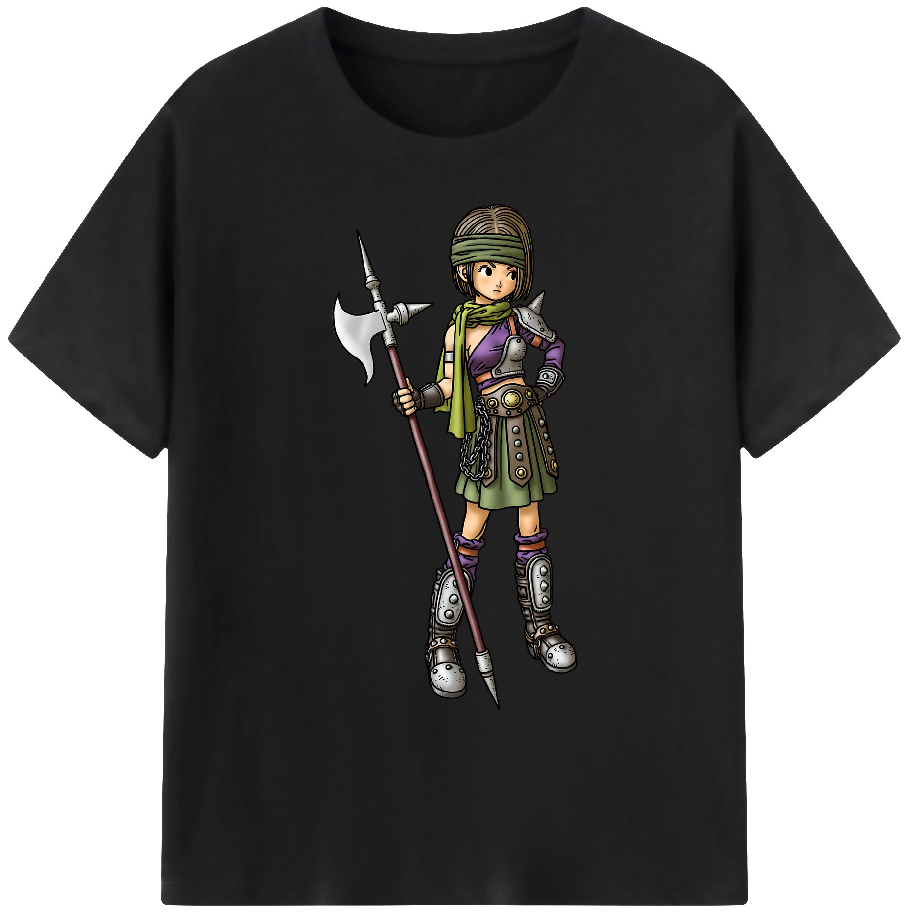 （画像用） ドラゴンクエスト Doragon Kuesuto Dragon Quest 綿100％ メンズ半袖Tシャツ｜肌触りやわらか＆通気性