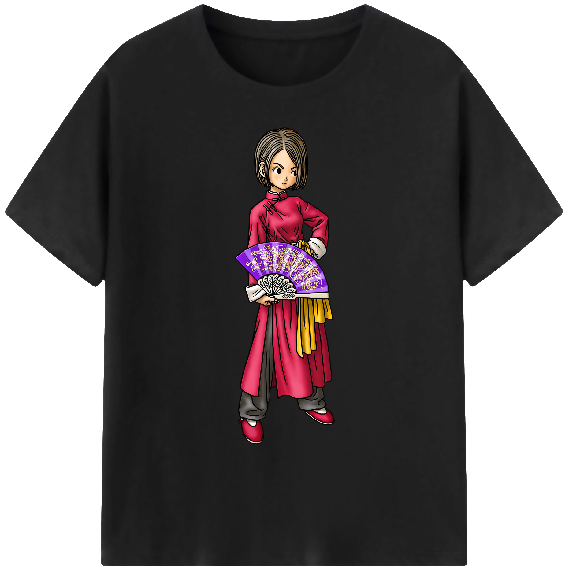 （画像用） ドラゴンクエスト Doragon Kuesuto Dragon Quest 綿100％ メンズ半袖Tシャツ｜肌触りやわらか＆通気性