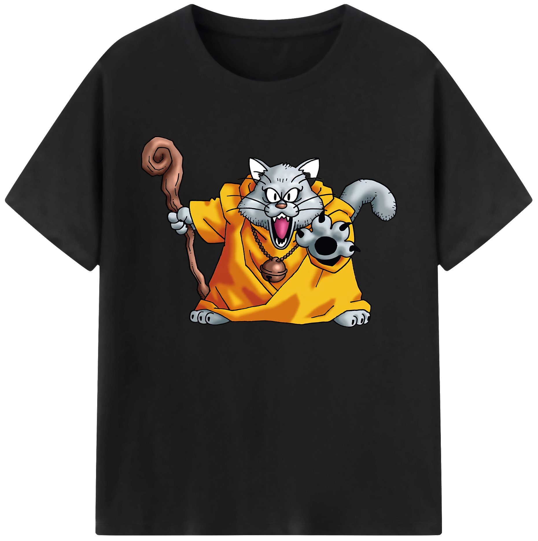 （画像用） ドラゴンクエスト Doragon Kuesuto Dragon Quest 綿100％ メンズ半袖Tシャツ｜肌触りやわらか＆通気性
