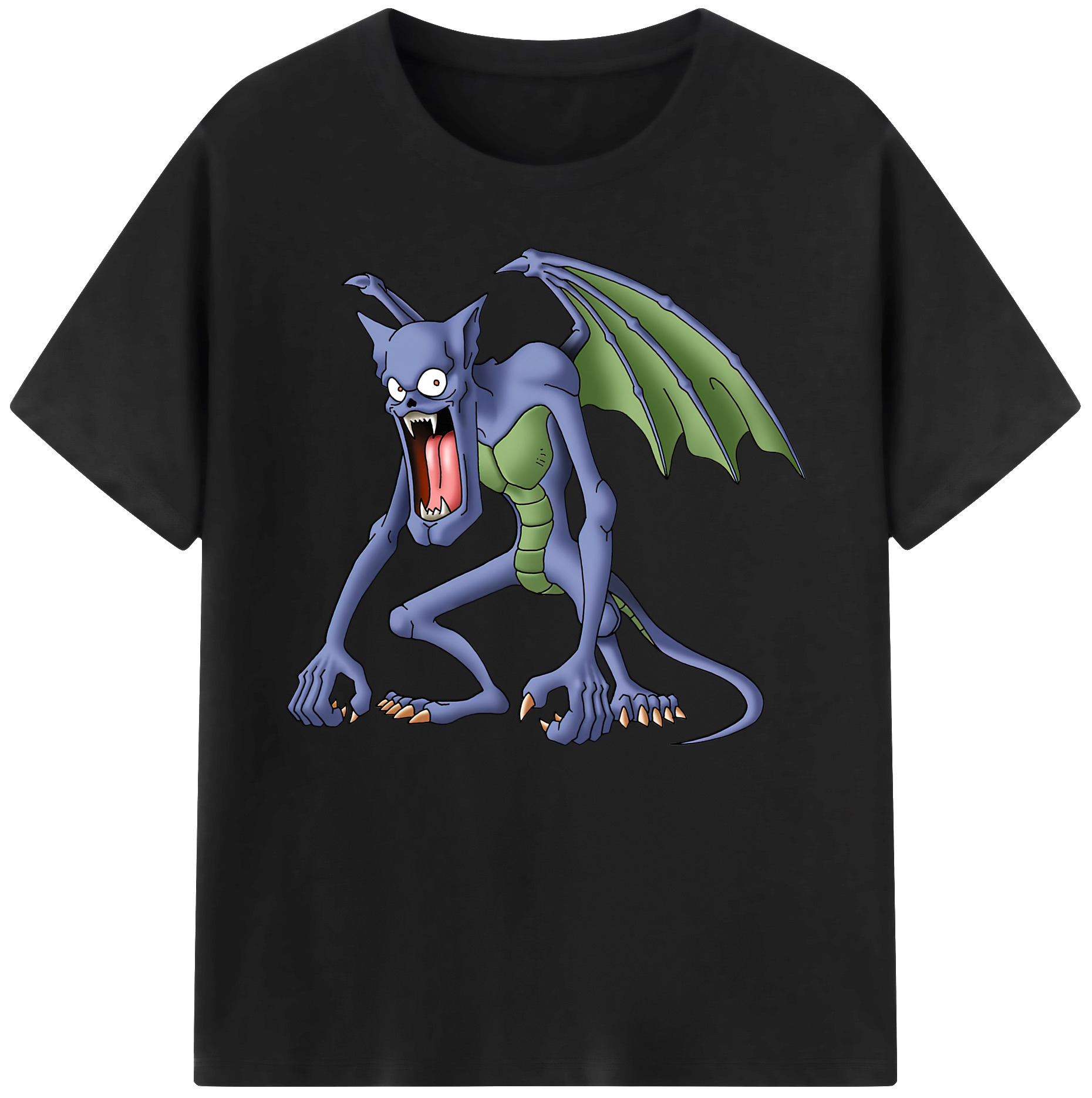 （画像用） ドラゴンクエスト Doragon Kuesuto Dragon Quest 綿100％ メンズ半袖Tシャツ｜肌触りやわらか＆通気性