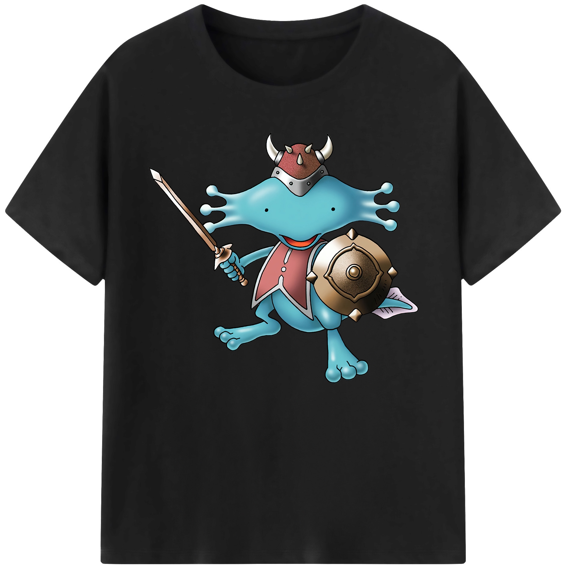 （画像用） ドラゴンクエスト Doragon Kuesuto Dragon Quest 綿100％ メンズ半袖Tシャツ｜肌触りやわらか＆通気性