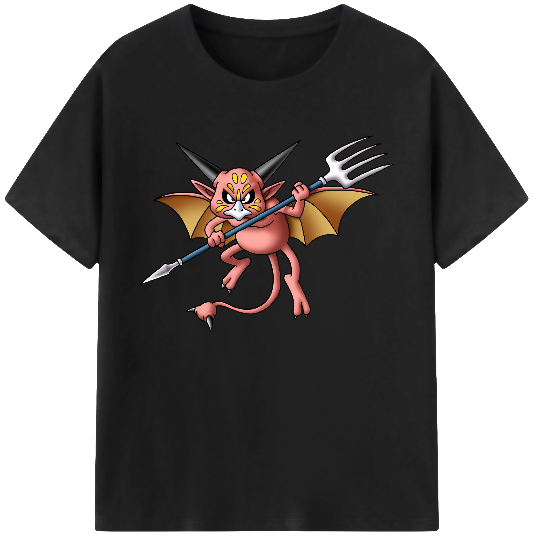 （画像用） ドラゴンクエスト Doragon Kuesuto Dragon Quest 綿100％ メンズ半袖Tシャツ｜肌触りやわらか＆通気性