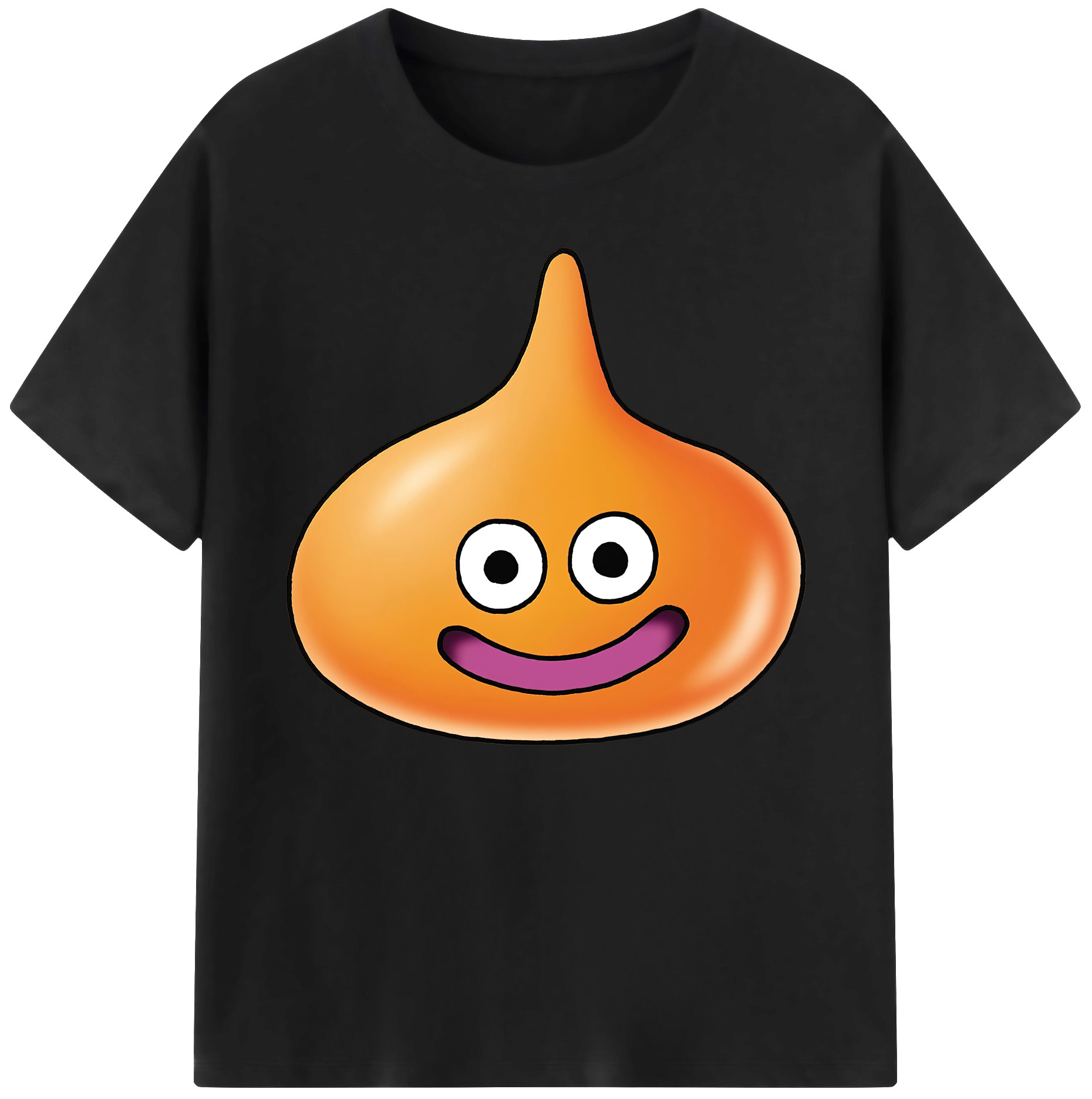 （画像用） ドラゴンクエスト Doragon Kuesuto Dragon Quest 綿100％ メンズ半袖Tシャツ｜肌触りやわらか＆通気性