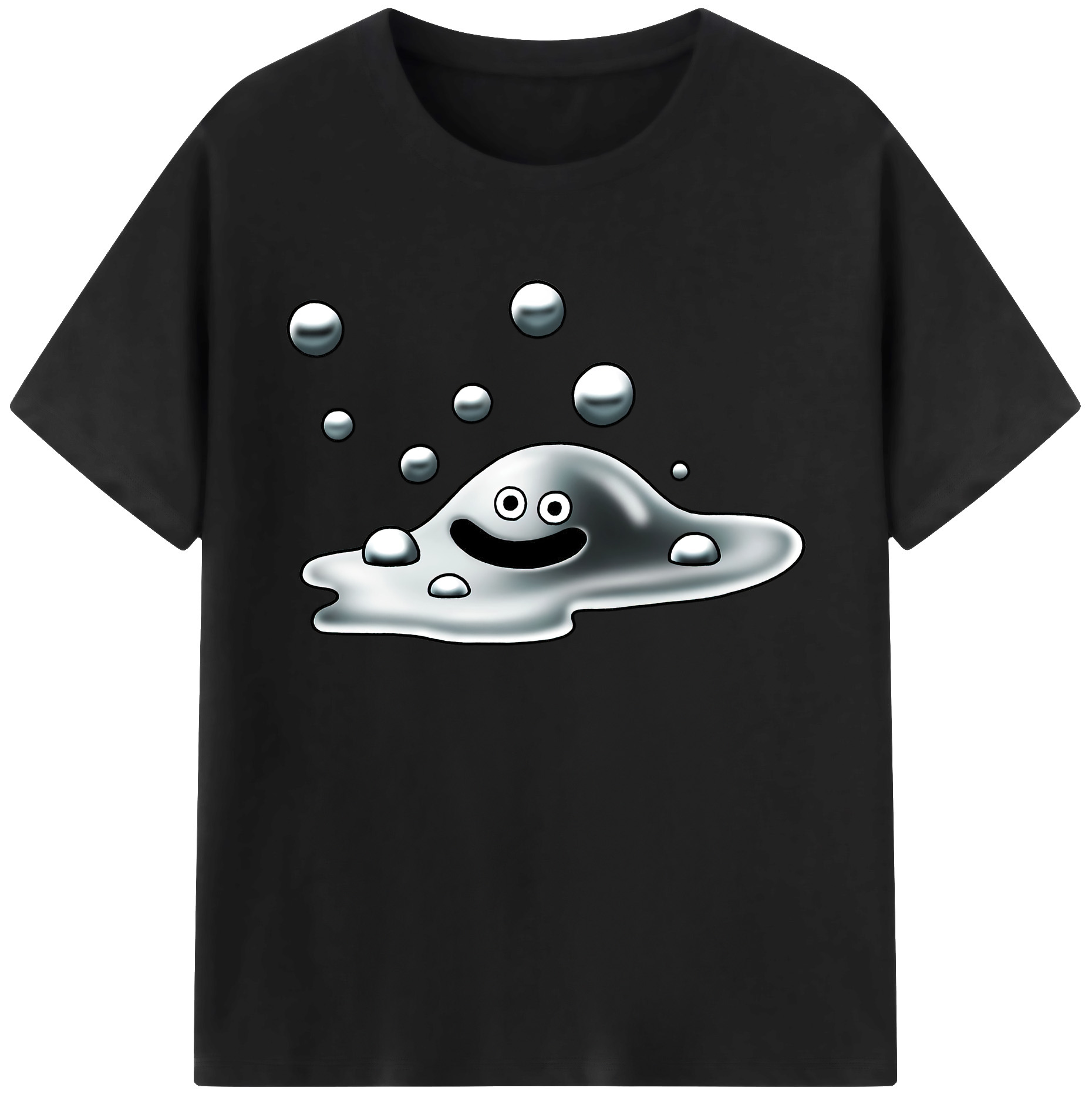 （画像用） ドラゴンクエスト Doragon Kuesuto Dragon Quest 綿100％ メンズ半袖Tシャツ｜肌触りやわらか＆通気性