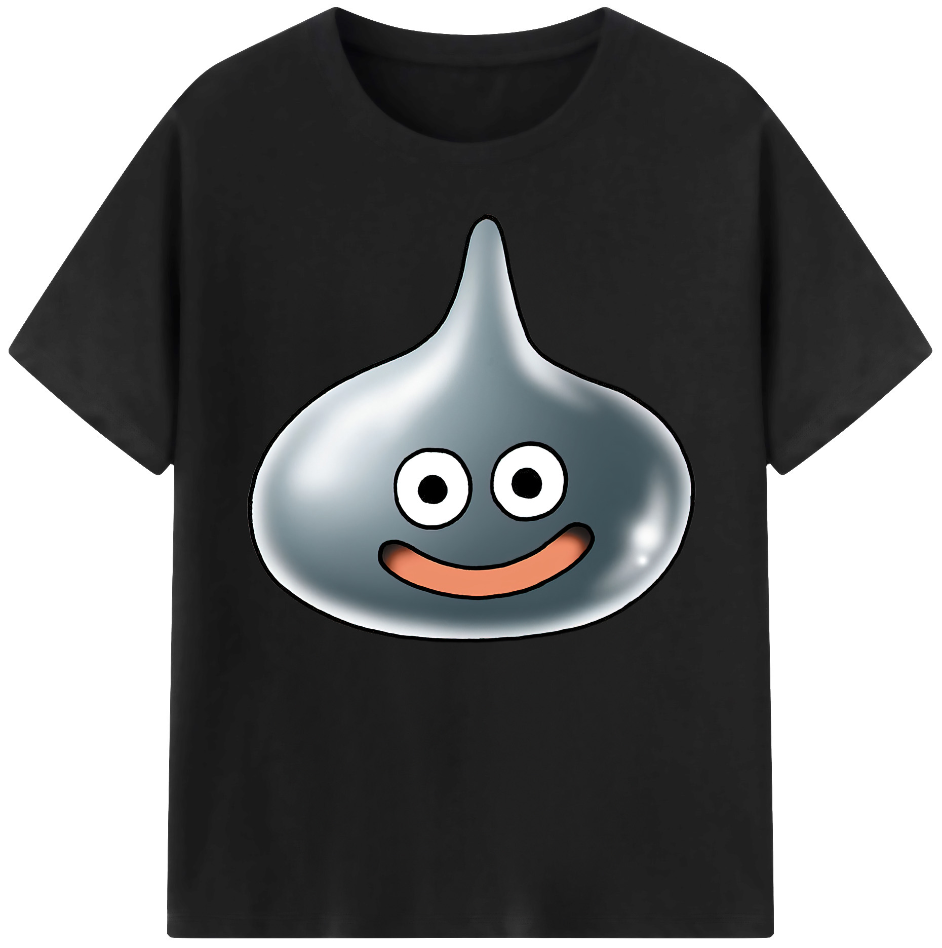 （画像用） ドラゴンクエスト Doragon Kuesuto Dragon Quest 綿100％ メンズ半袖Tシャツ｜肌触りやわらか＆通気性
