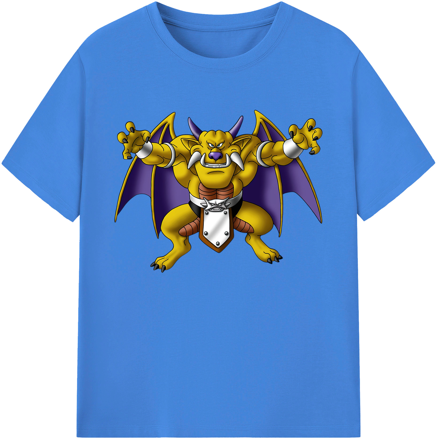 （画像用） ドラゴンクエスト Doragon Kuesuto Dragon Quest 綿100％ メンズ半袖Tシャツ｜肌触りやわらか＆通気性