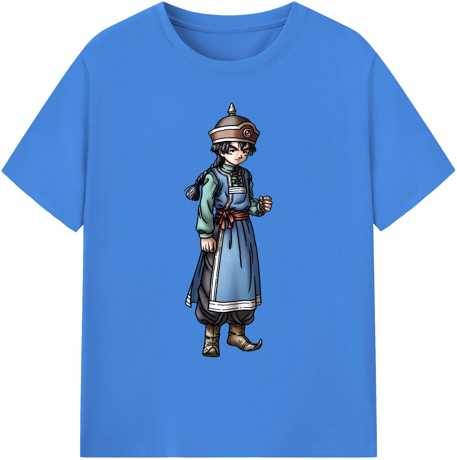 （画像用） ドラゴンクエスト Doragon Kuesuto Dragon Quest 綿100％ メンズ半袖Tシャツ｜肌触りやわらか＆通気性