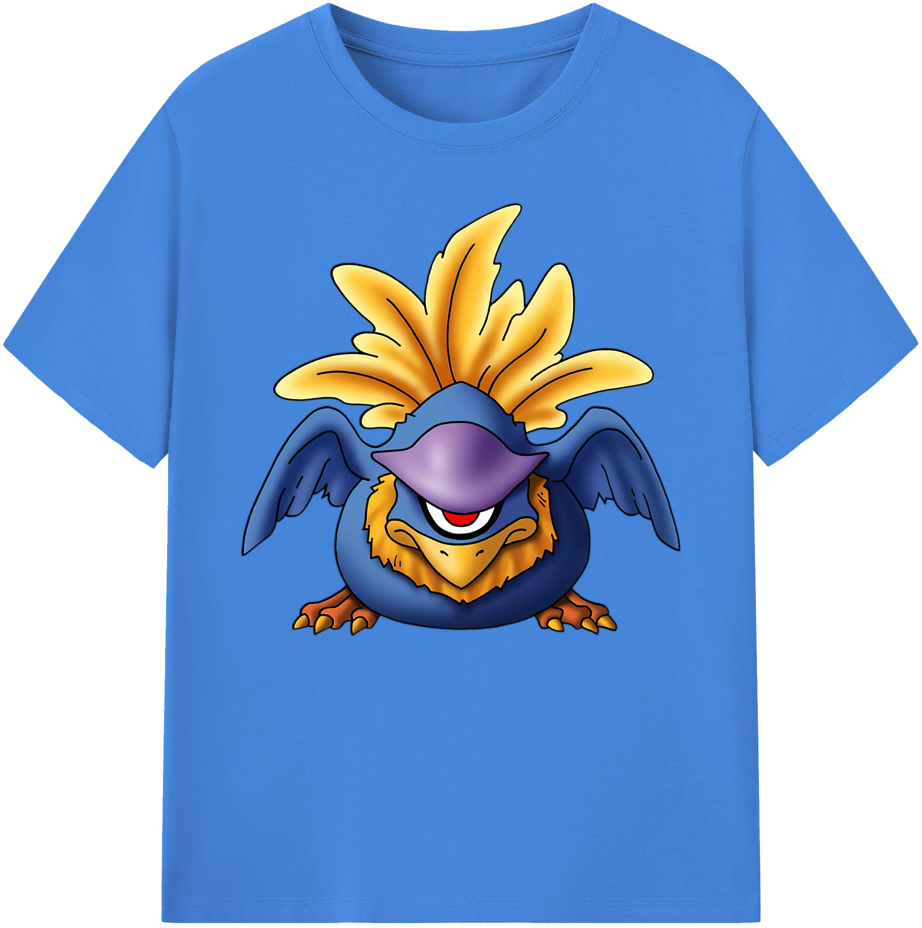 （画像用） ドラゴンクエスト Doragon Kuesuto Dragon Quest 綿100％ メンズ半袖Tシャツ｜肌触りやわらか＆通気性
