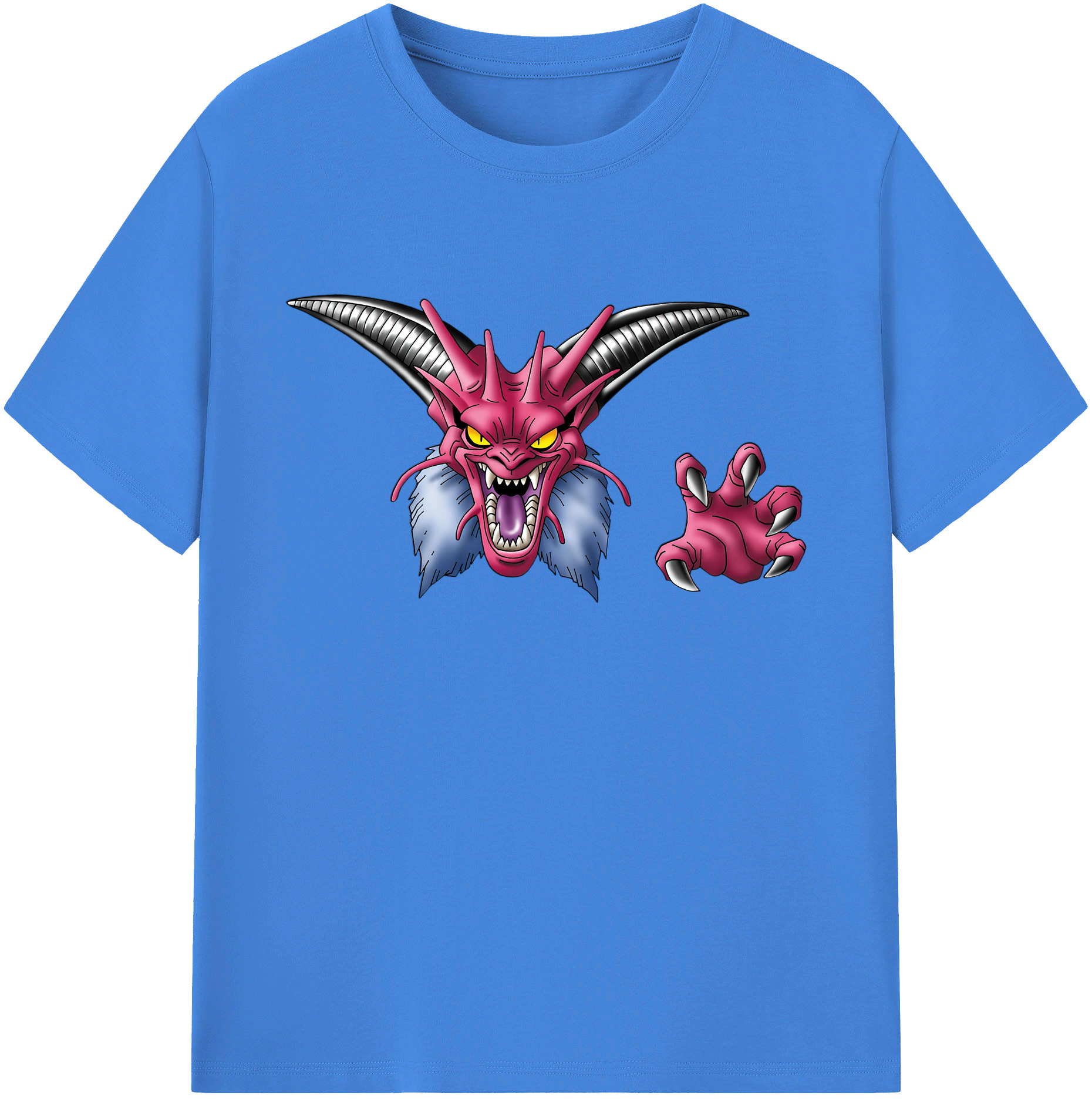 （画像用） ドラゴンクエスト Doragon Kuesuto Dragon Quest 綿100％ メンズ半袖Tシャツ｜肌触りやわらか＆通気性