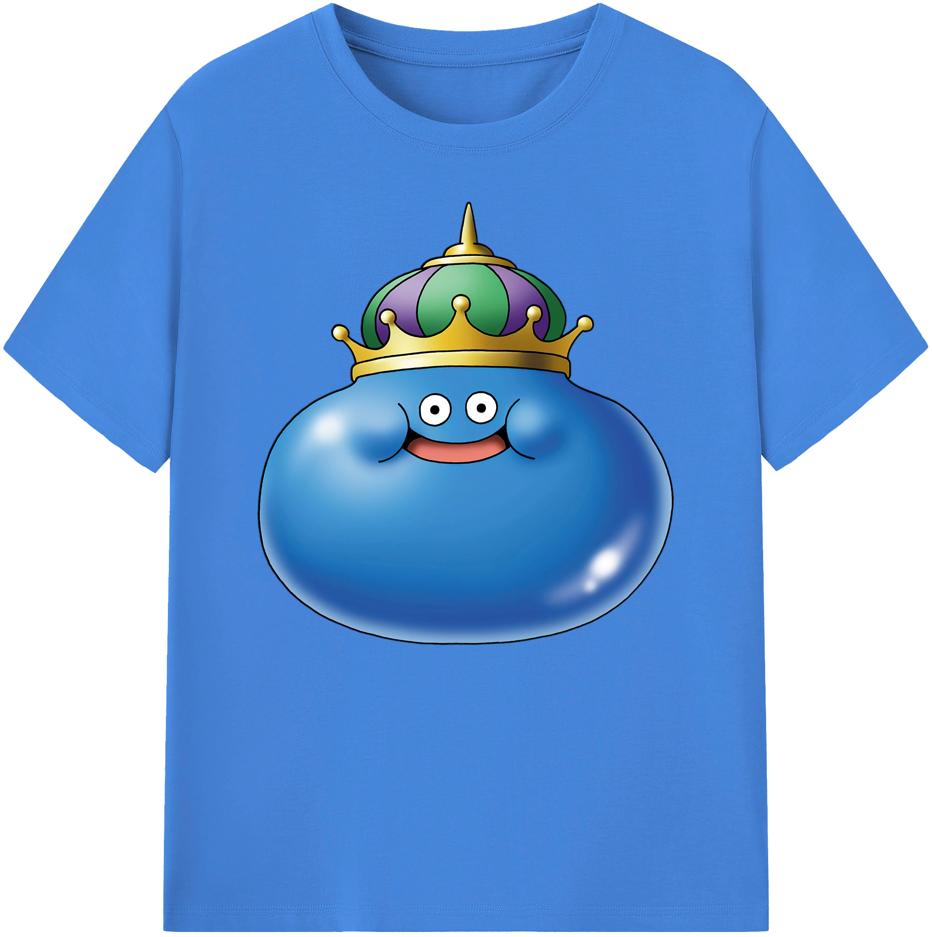 （画像用） ドラゴンクエスト Doragon Kuesuto Dragon Quest 綿100％ メンズ半袖Tシャツ｜肌触りやわらか＆通気性