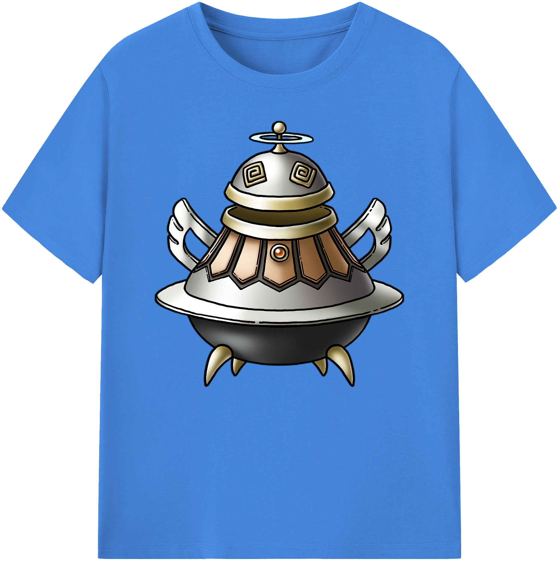 （画像用） ドラゴンクエスト Doragon Kuesuto Dragon Quest 綿100％ メンズ半袖Tシャツ｜肌触りやわらか＆通気性