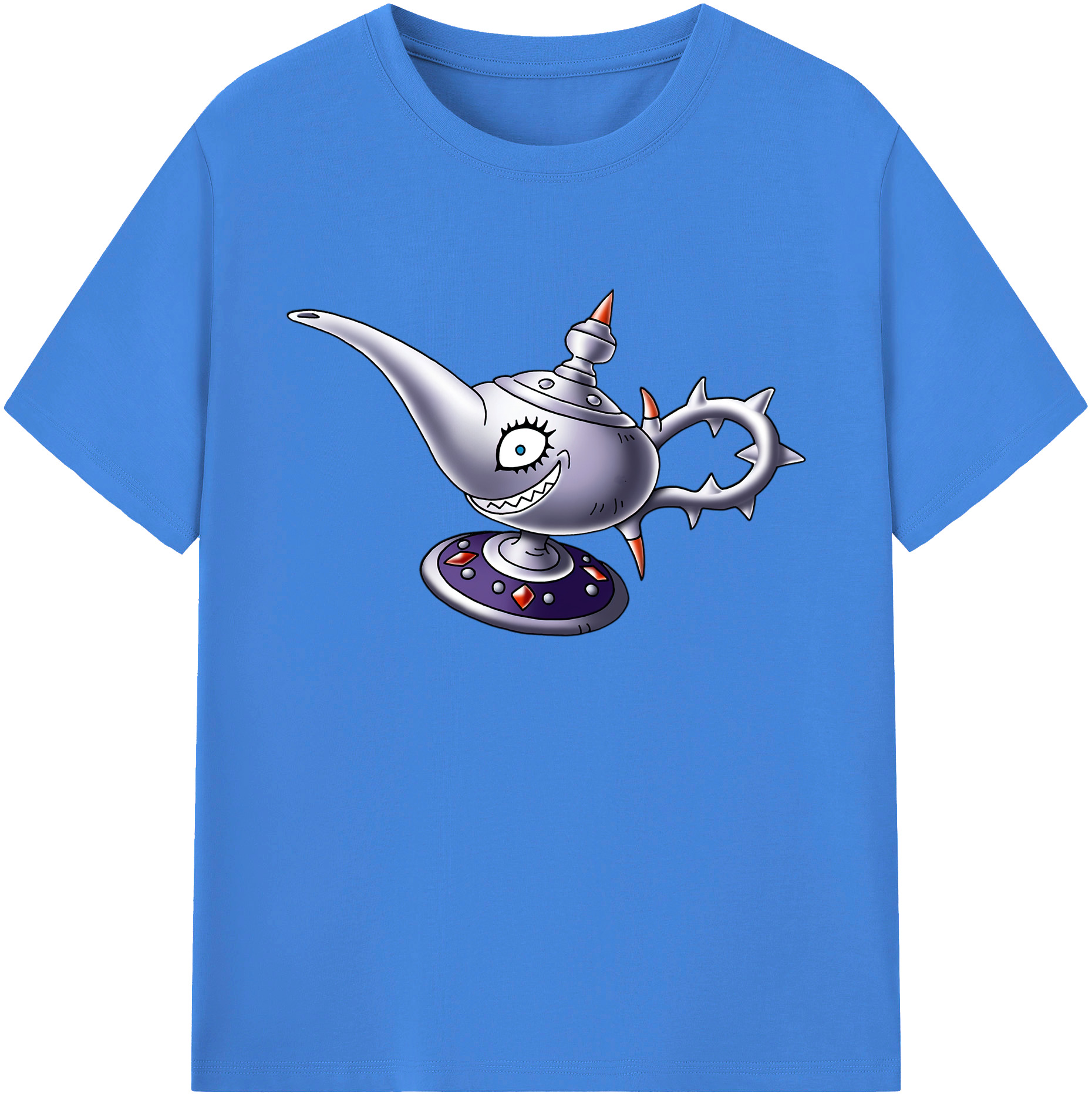 （画像用） ドラゴンクエスト Doragon Kuesuto Dragon Quest 綿100％ メンズ半袖Tシャツ｜肌触りやわらか＆通気性