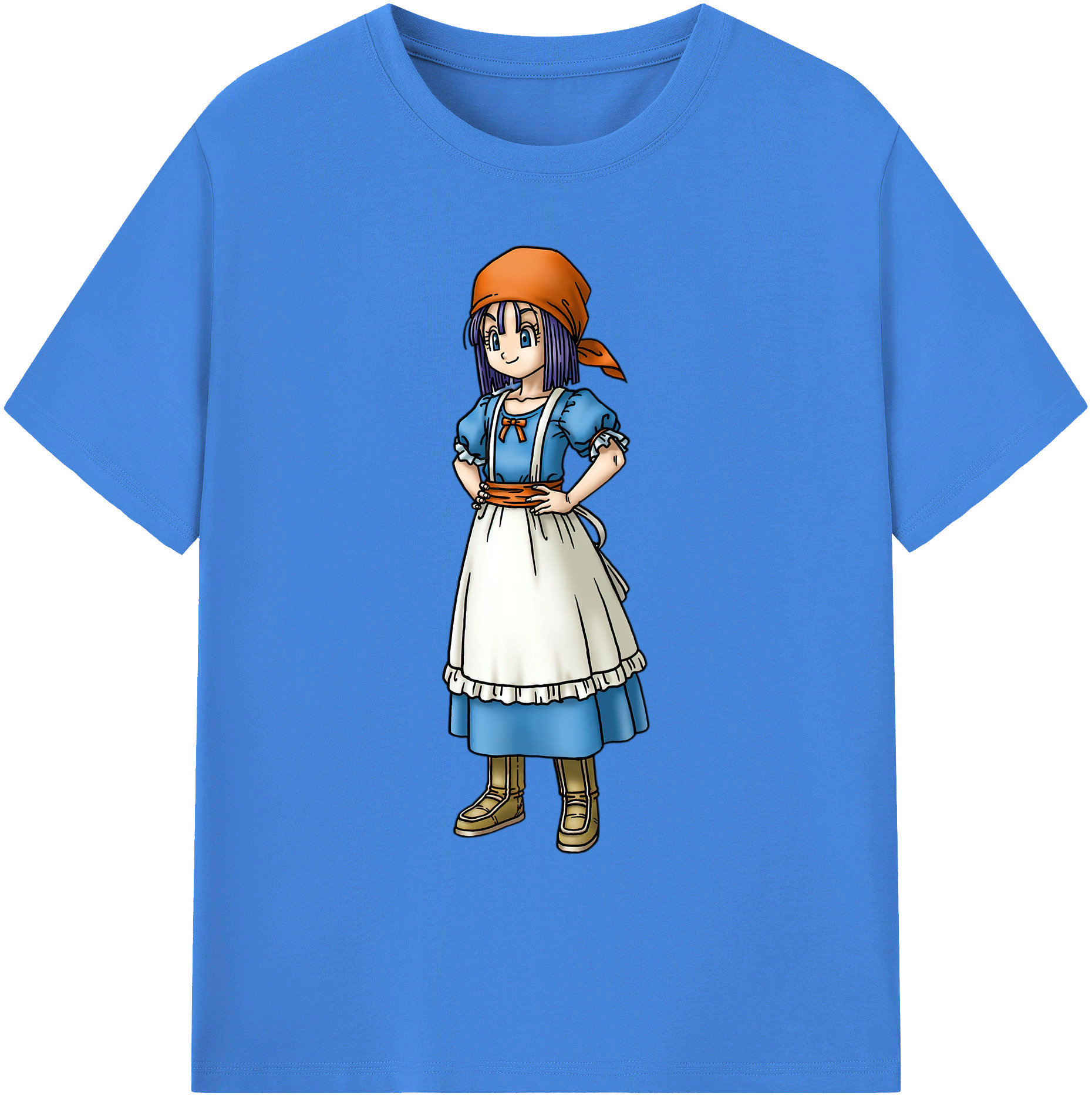 （画像用） ドラゴンクエスト Doragon Kuesuto Dragon Quest 綿100％ メンズ半袖Tシャツ｜肌触りやわらか＆通気性