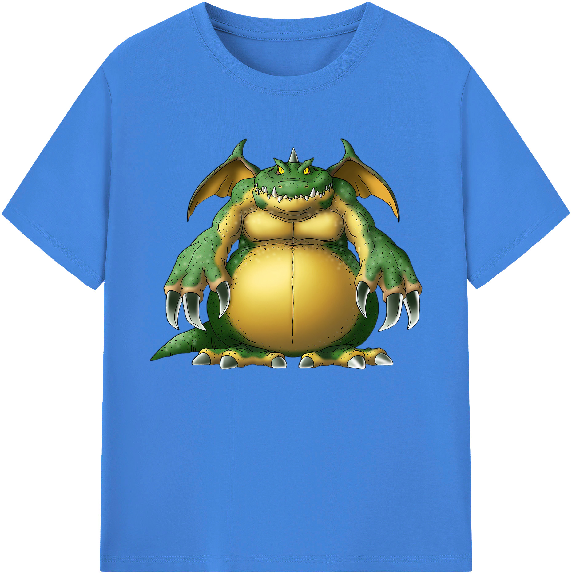 （画像用） ドラゴンクエスト Doragon Kuesuto Dragon Quest 綿100％ メンズ半袖Tシャツ｜肌触りやわらか＆通気性
