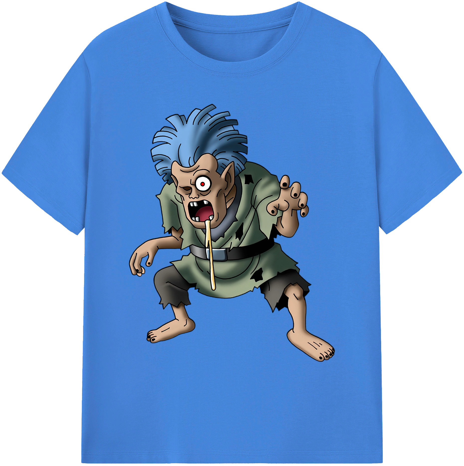 （画像用） ドラゴンクエスト Doragon Kuesuto Dragon Quest 綿100％ メンズ半袖Tシャツ｜肌触りやわらか＆通気性